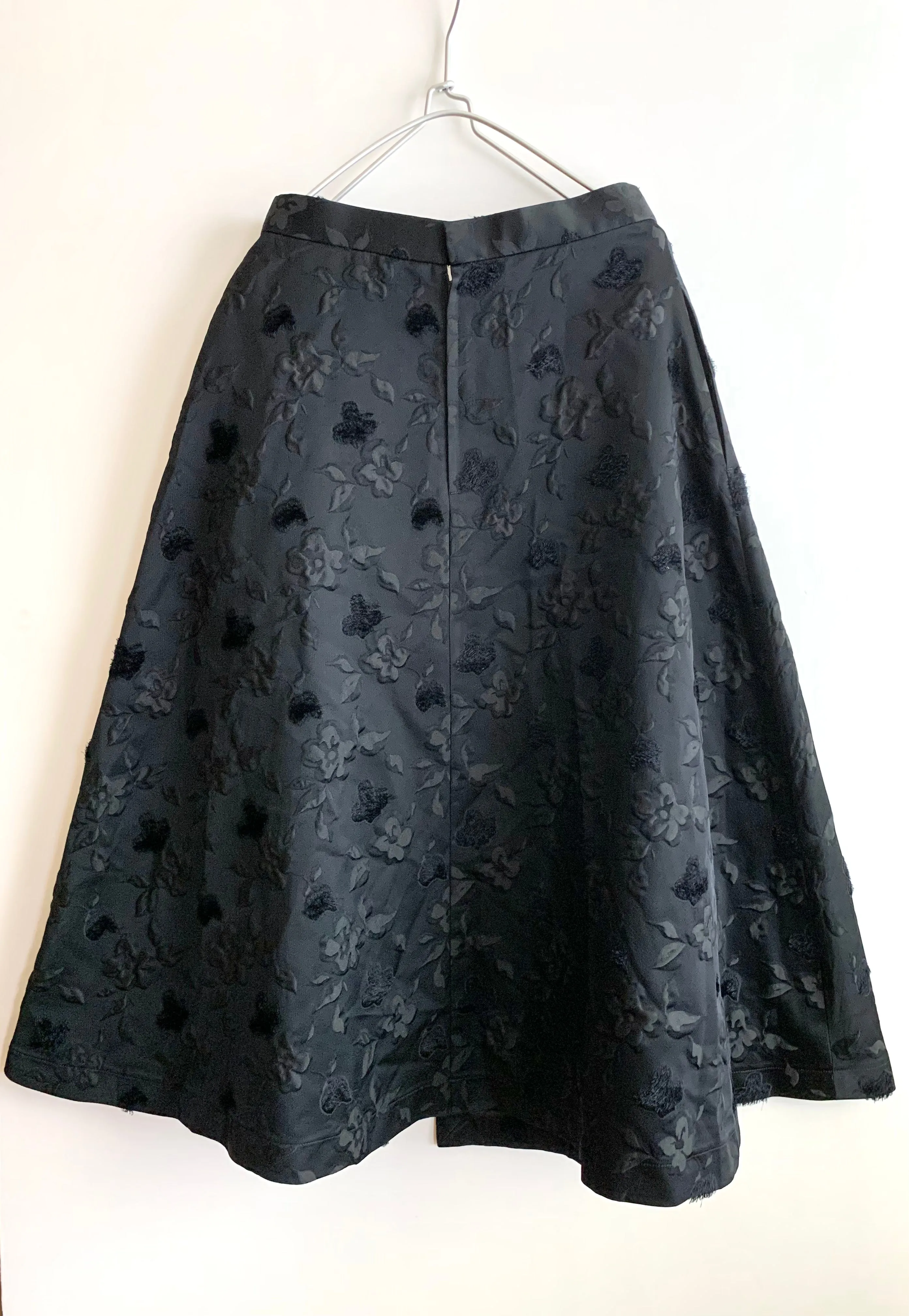 【 Noir Kei Ninomiya COMMEdesGARCONS 】layered Design Skirt