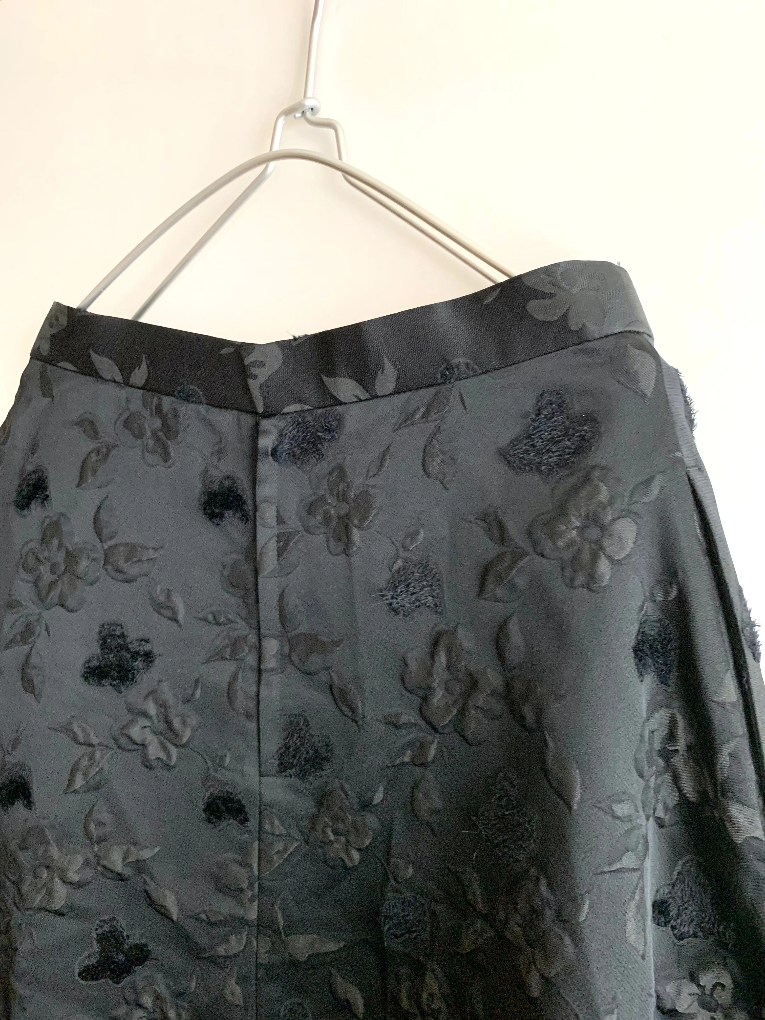 【 Noir Kei Ninomiya COMMEdesGARCONS 】layered Design Skirt