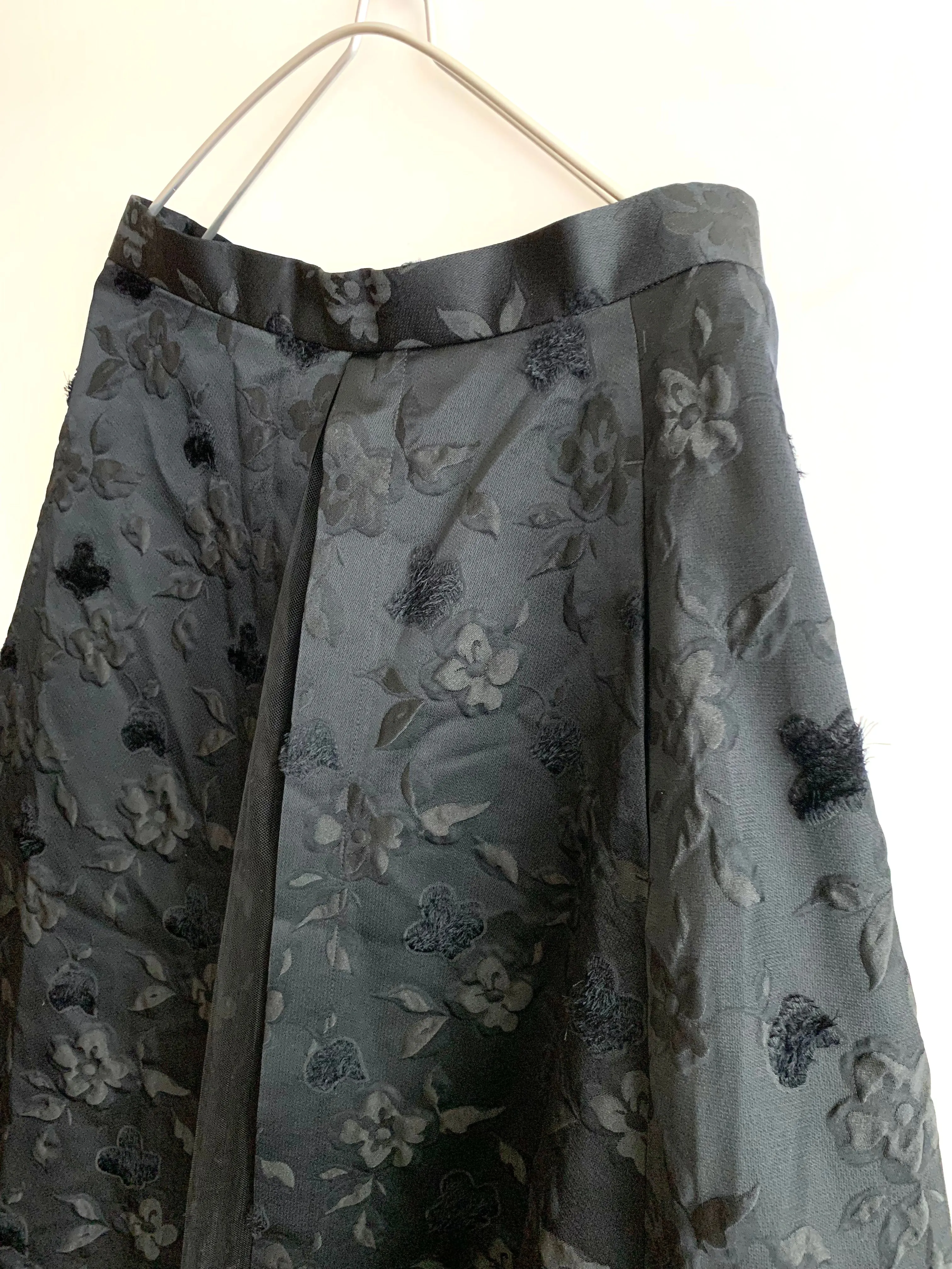 【 Noir Kei Ninomiya COMMEdesGARCONS 】layered Design Skirt