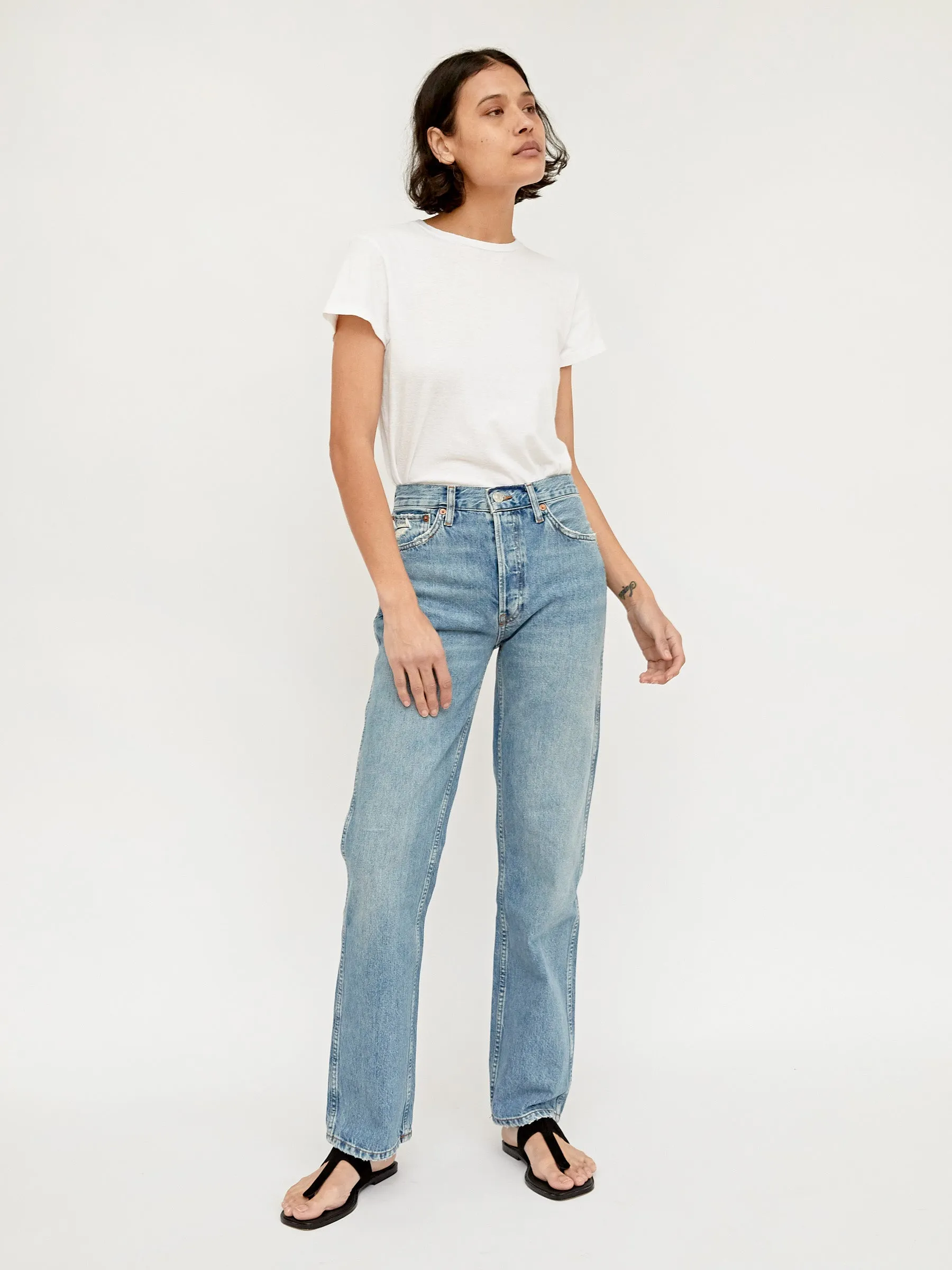 90s High Rise Loose Jean