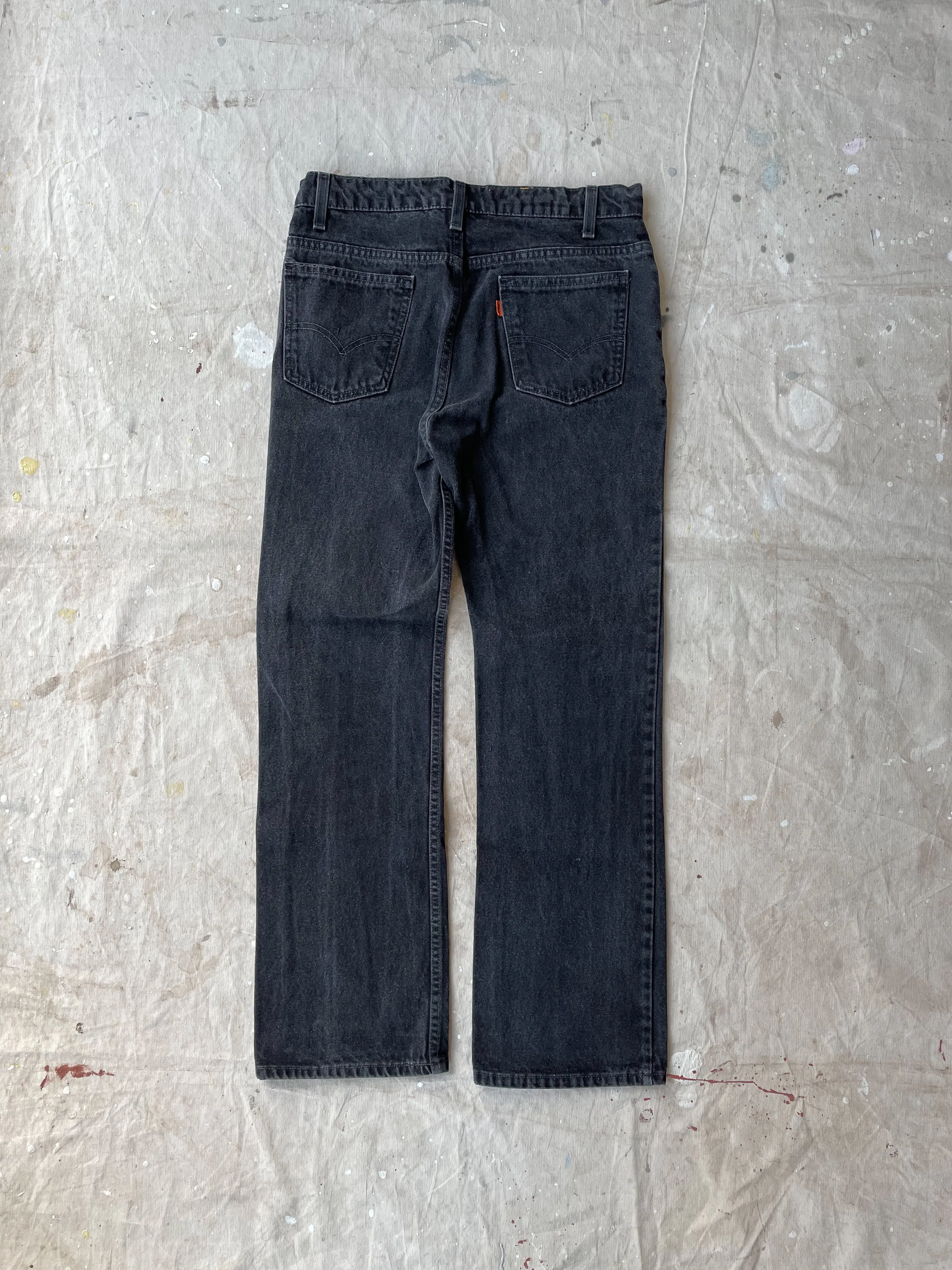 90's Levi's Orange Tab Black Wash Jeans—[32X31]