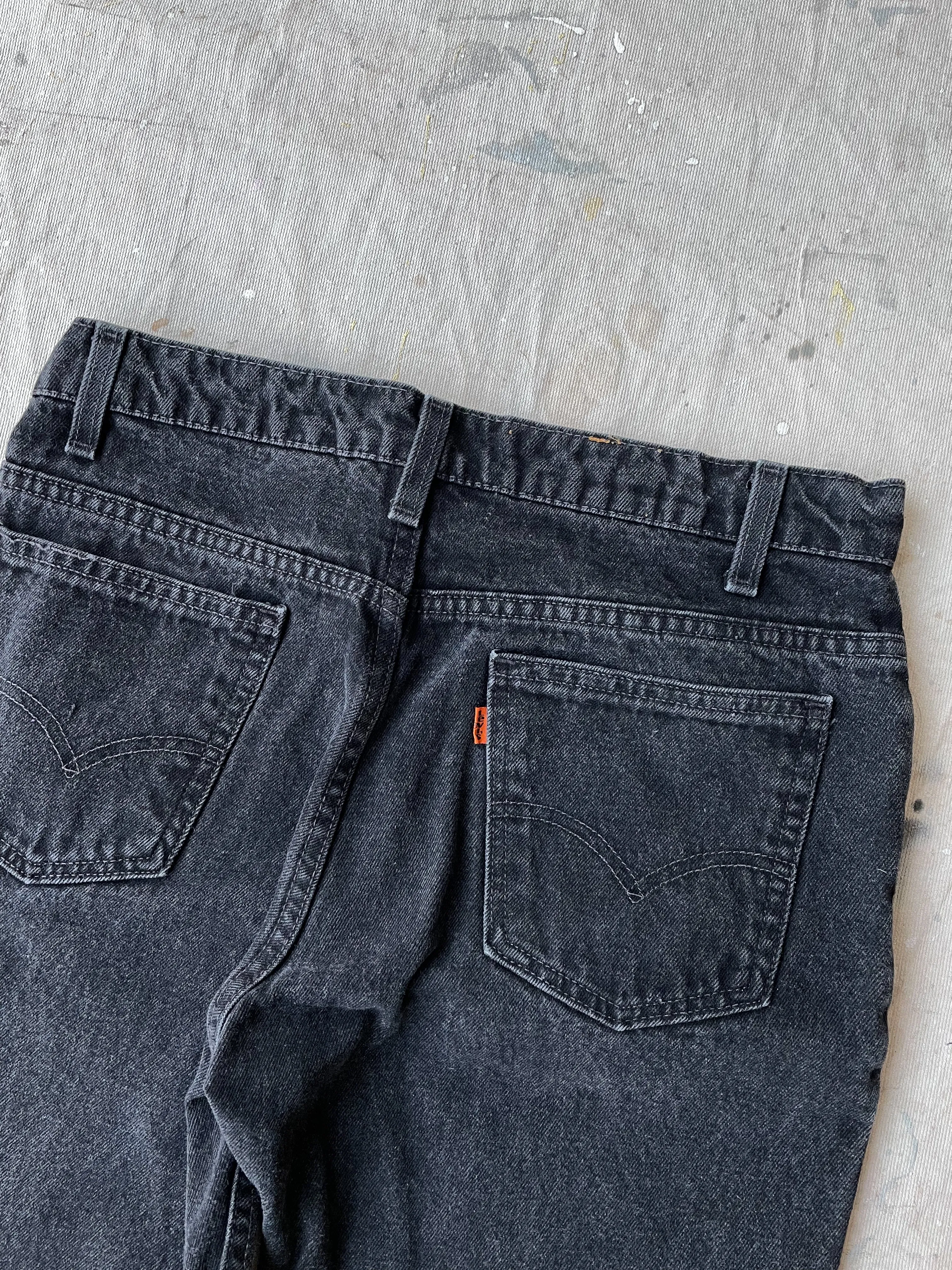 90's Levi's Orange Tab Black Wash Jeans—[32X31]