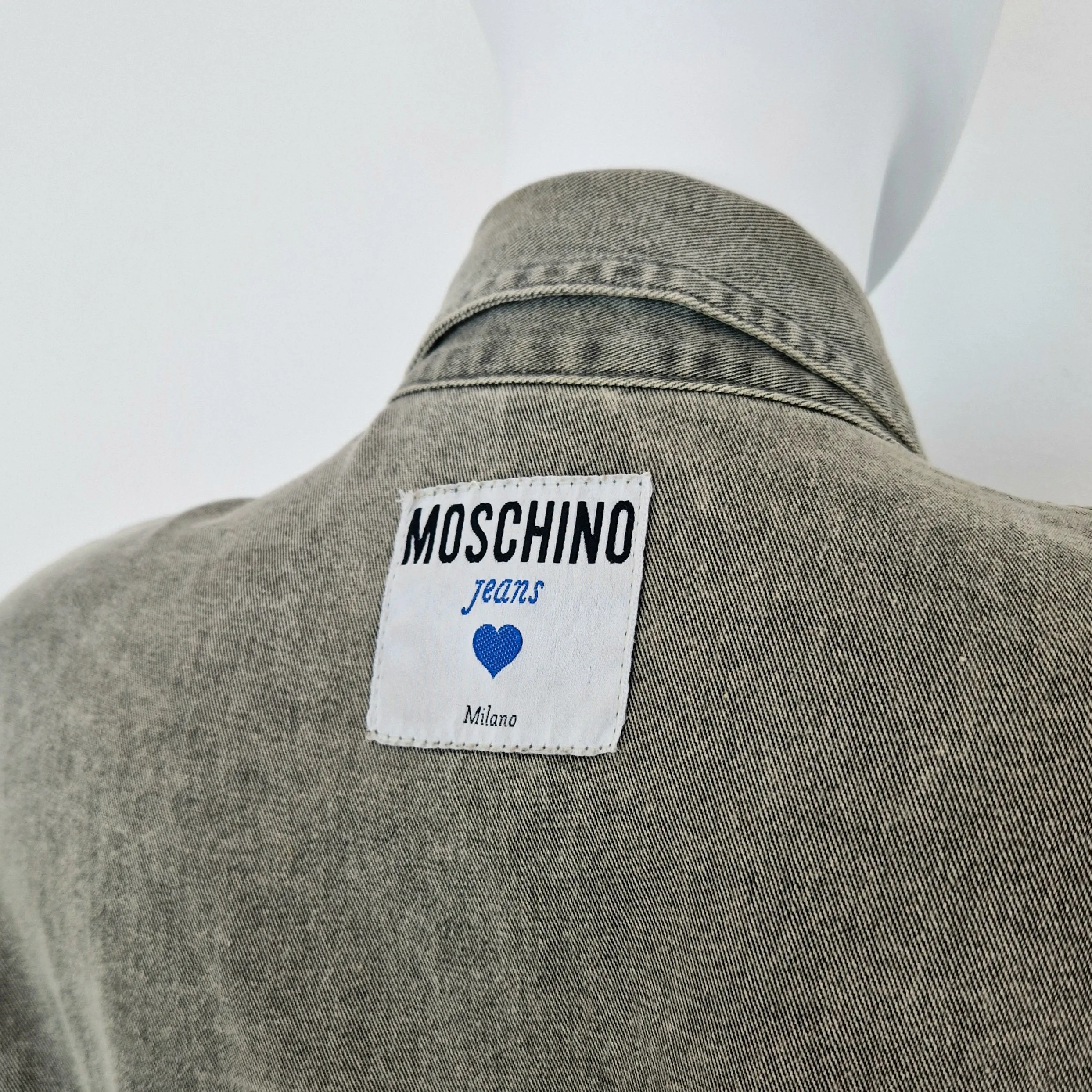 Abito Moschino jeans grigio