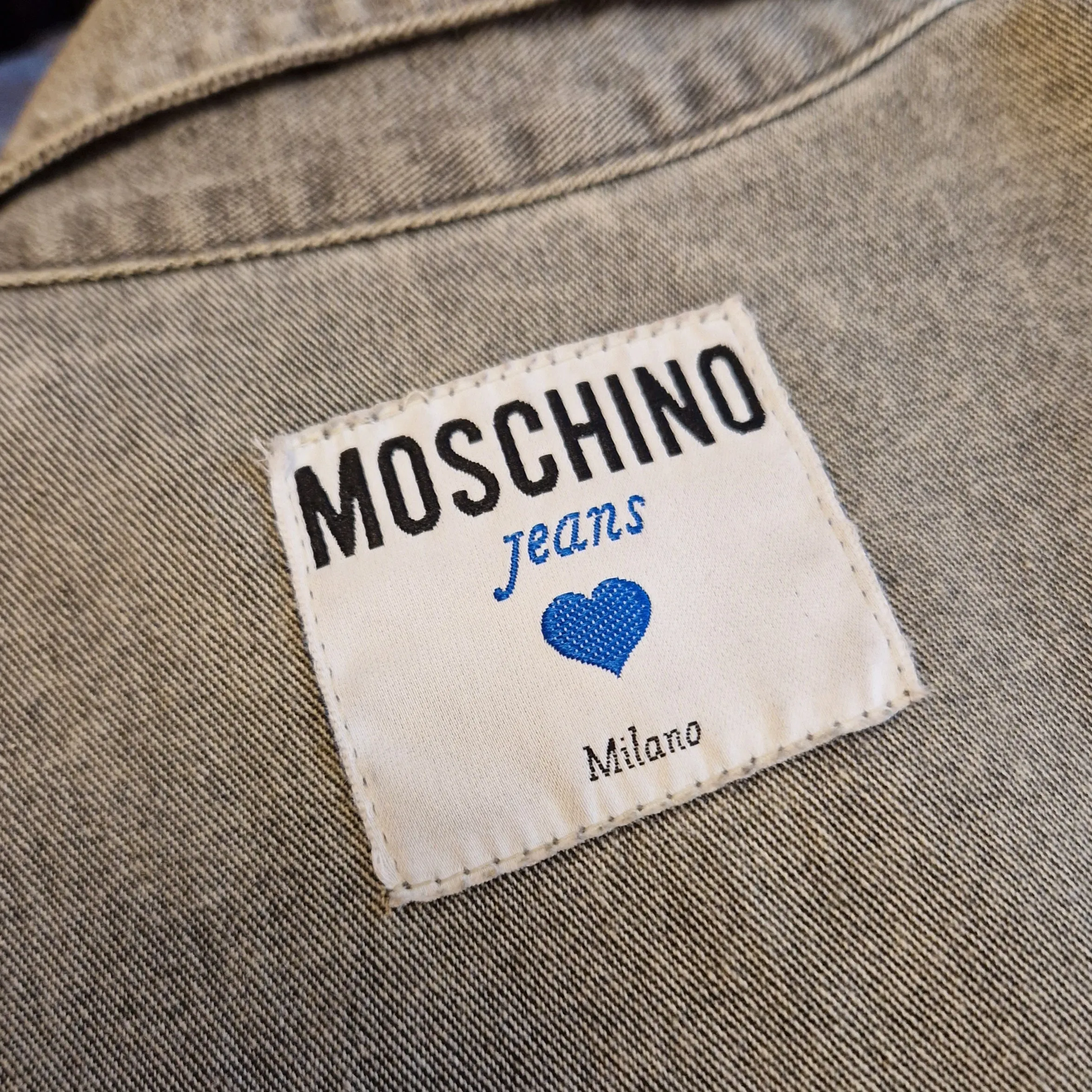 Abito Moschino jeans grigio