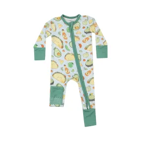 Angel Dear - Happy Tacos Zip Romper