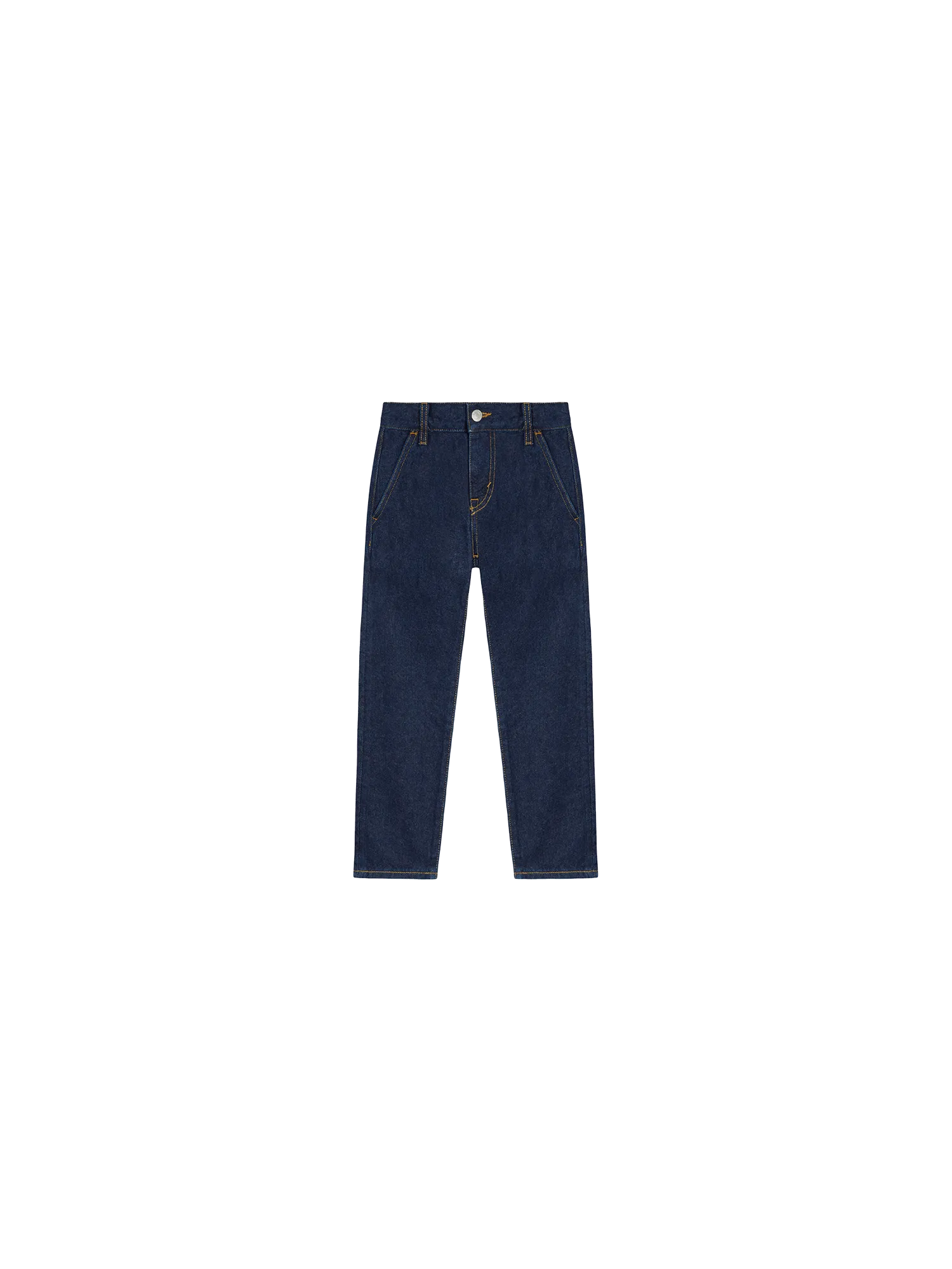 Archive Kid's Hemp Denim Elastic Waist Jeans—rinse wash