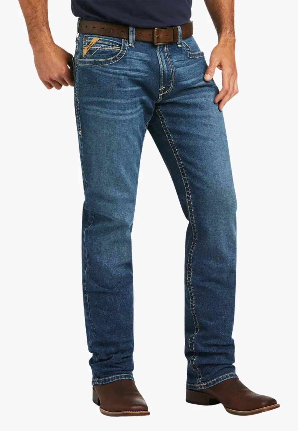 Ariat Mens M4 Claudio Relaxed Straight Leg Jean