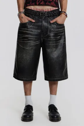 Ash Faux Leather Colossus Shorts