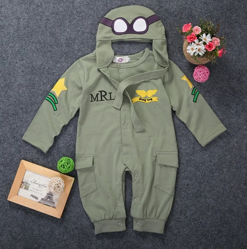 Aviator Romper and Hat #2000198