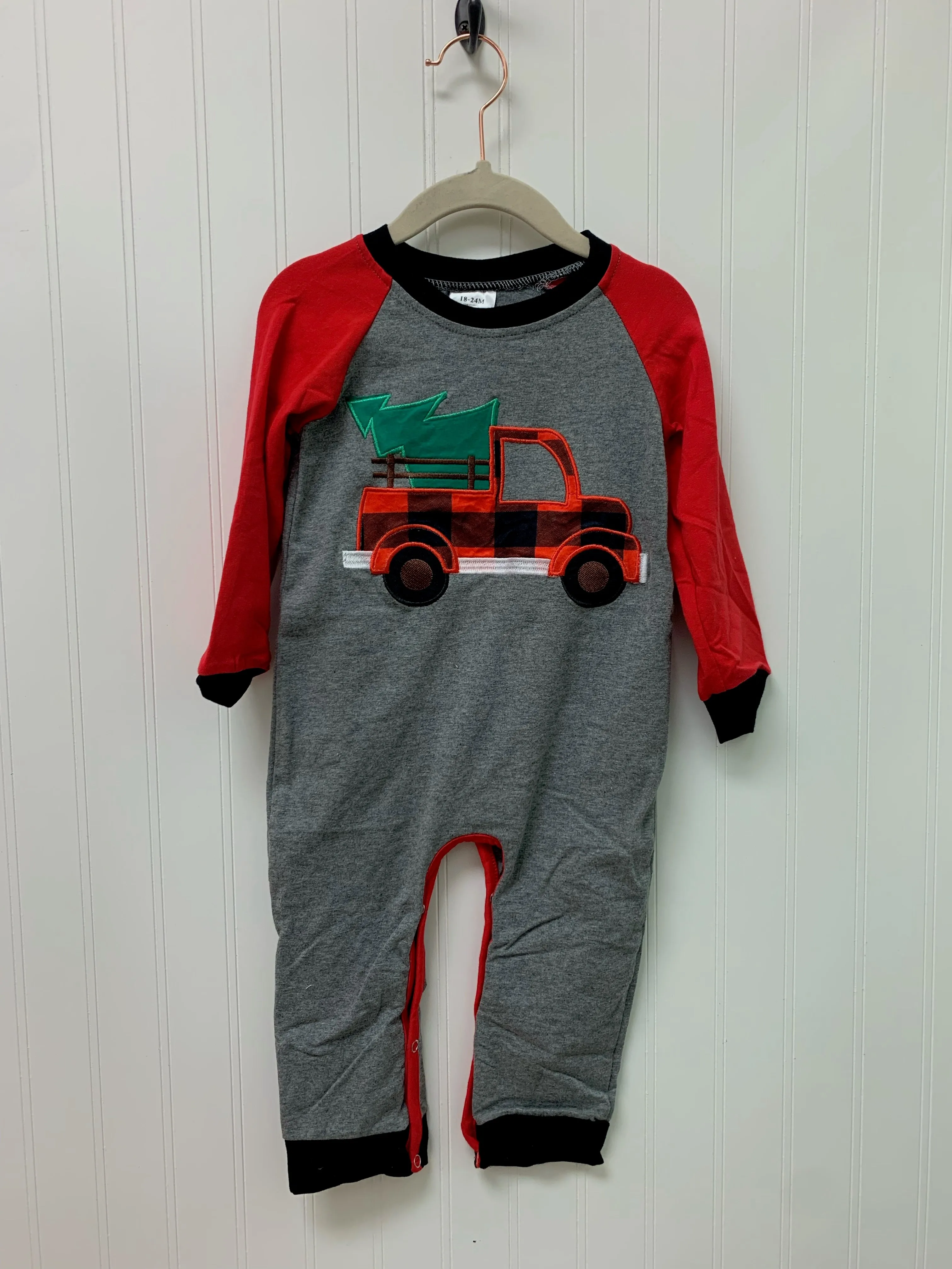 Baby Christmas Truck Romper