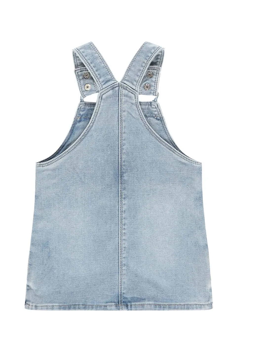 Babyface - Baby Girl dress denim - BBE21108726 Blue