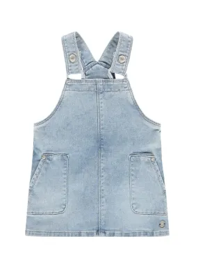 Babyface - Baby Girl dress denim - BBE21108726 Blue