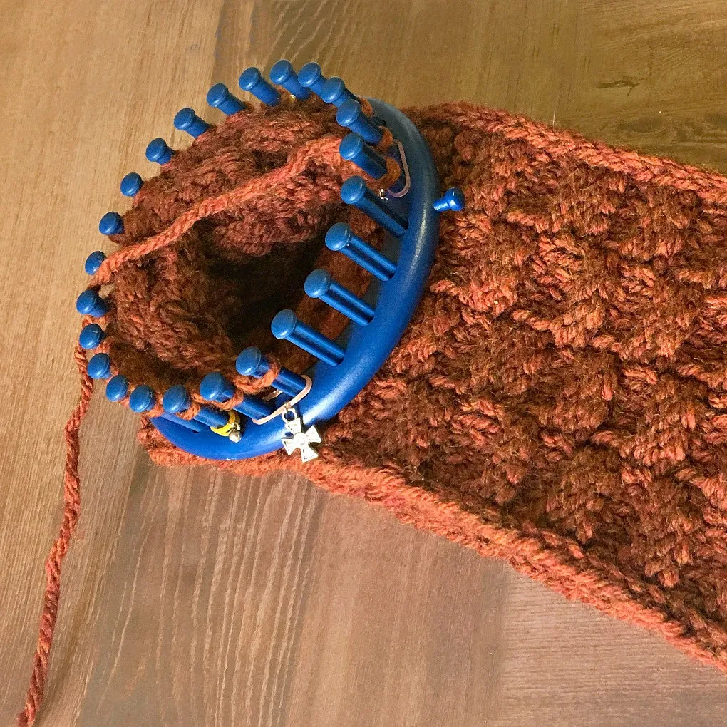 Basketweave Stitch Scarf Pattern