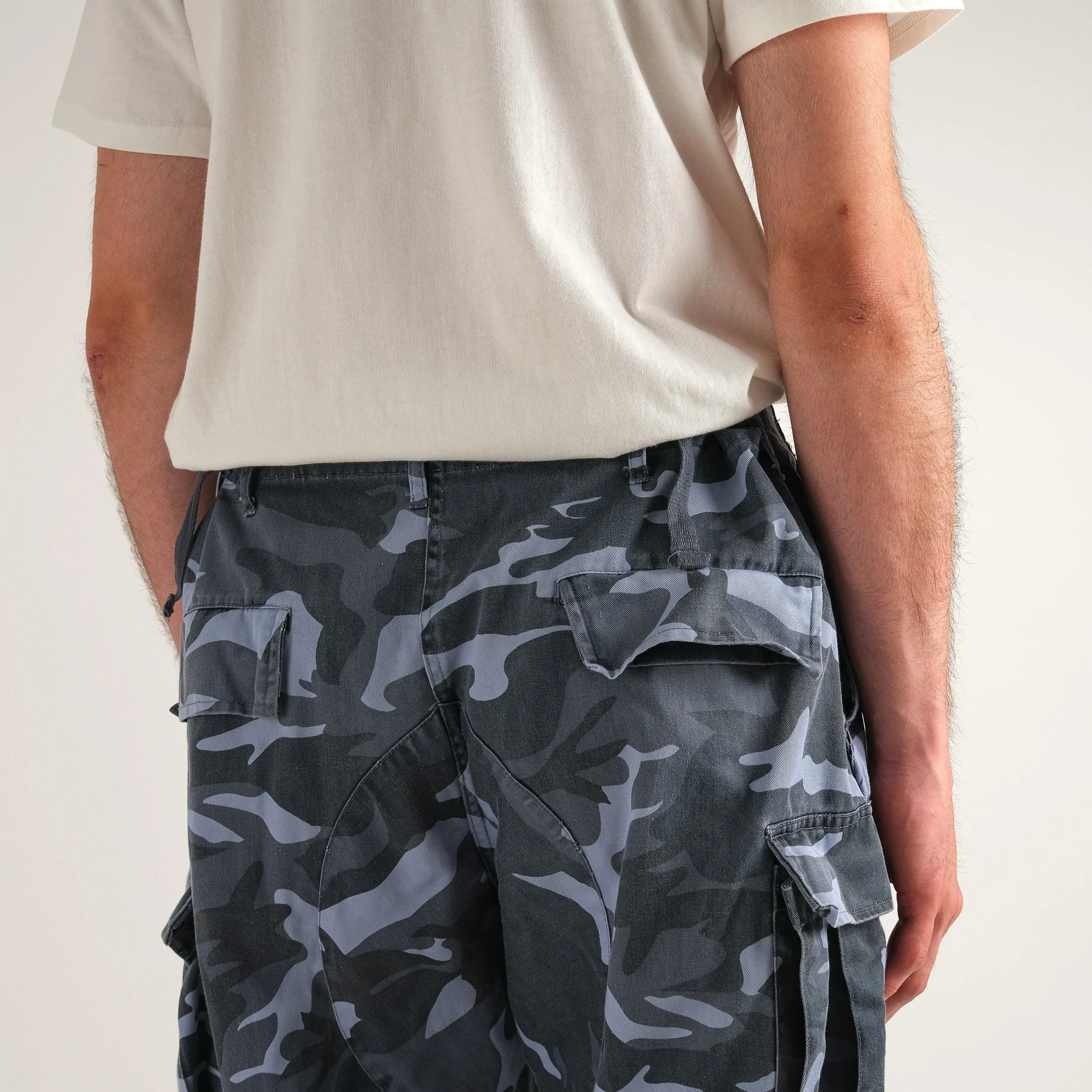 BDU WINTER CAMO CARGO PANTS