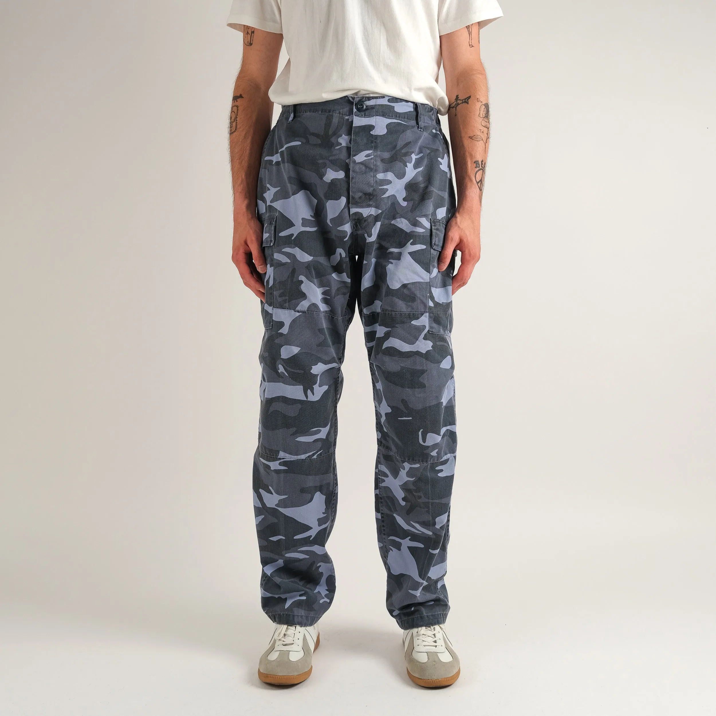 BDU WINTER CAMO CARGO PANTS