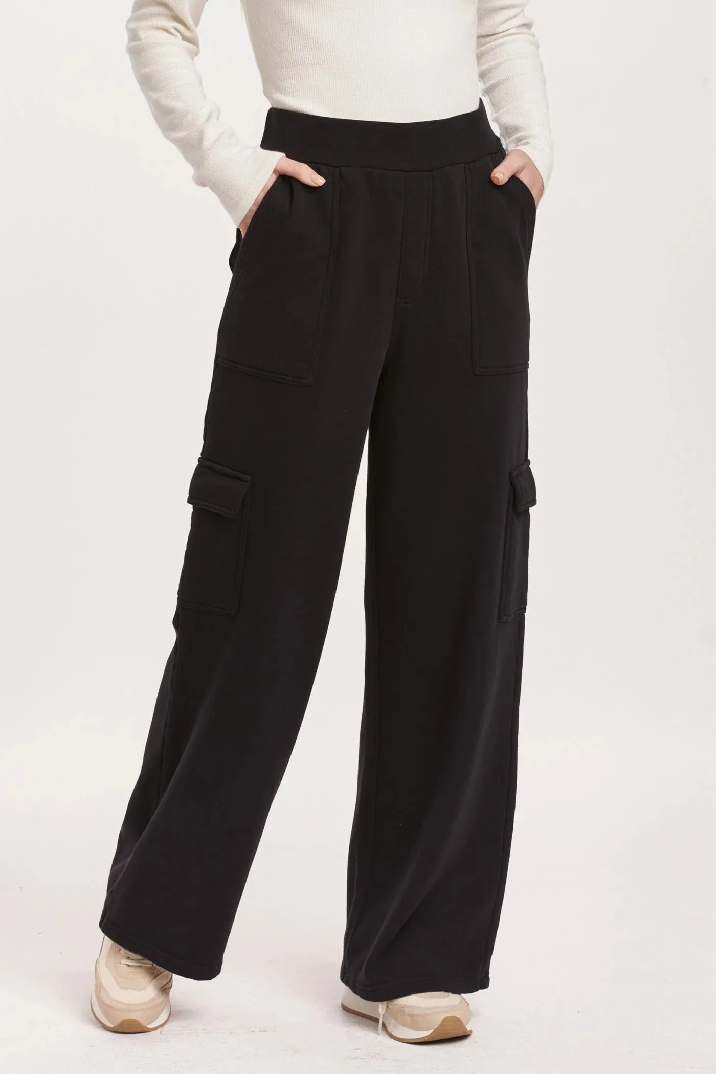 Becca Cargo Wide Leg Lounge Pants