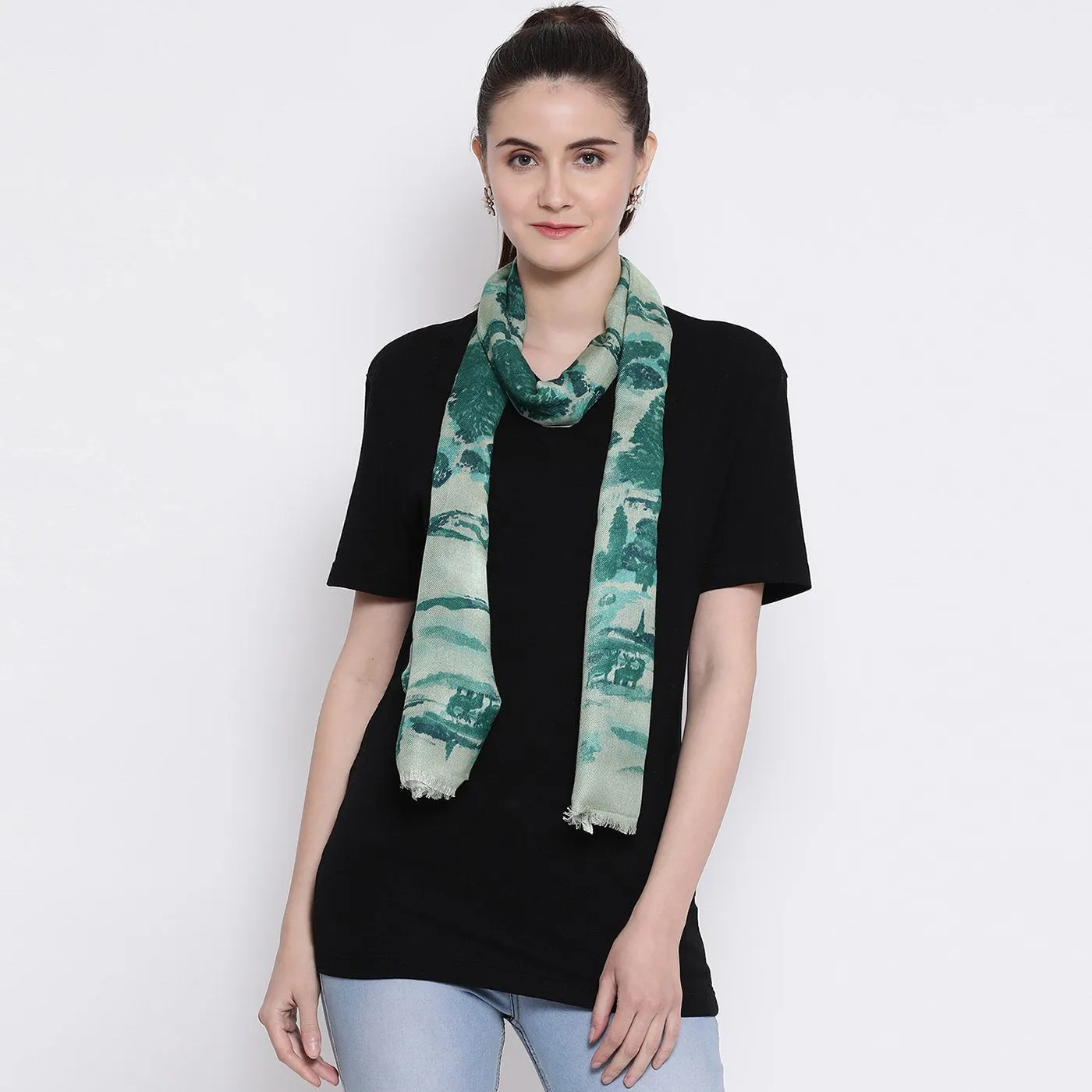 Bhag abstract Printed Summer Stole