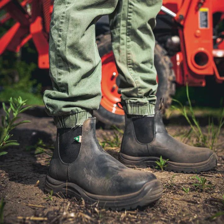 Blundstone 181 CSA Safety Waxy Rustic Black