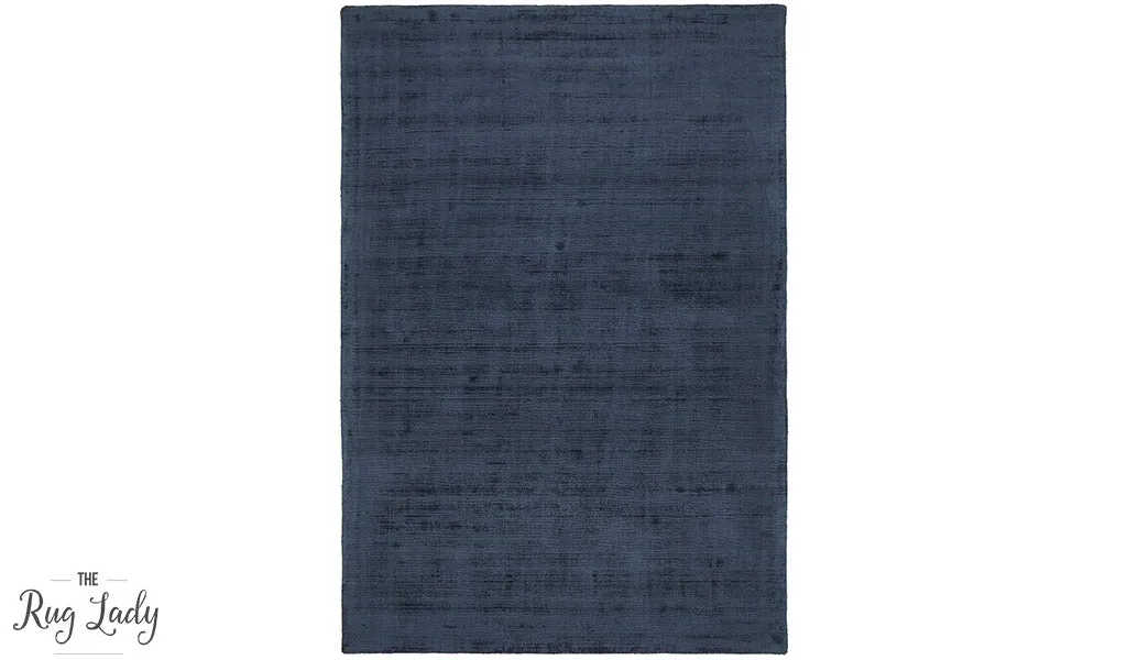 Blyss Denim Blue Viscose Rug