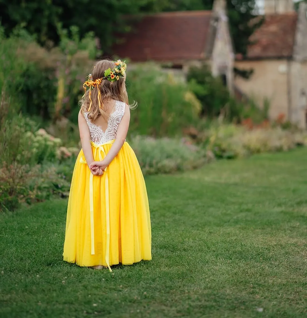 Bohemian Classic Dress - Daffodil Yellow