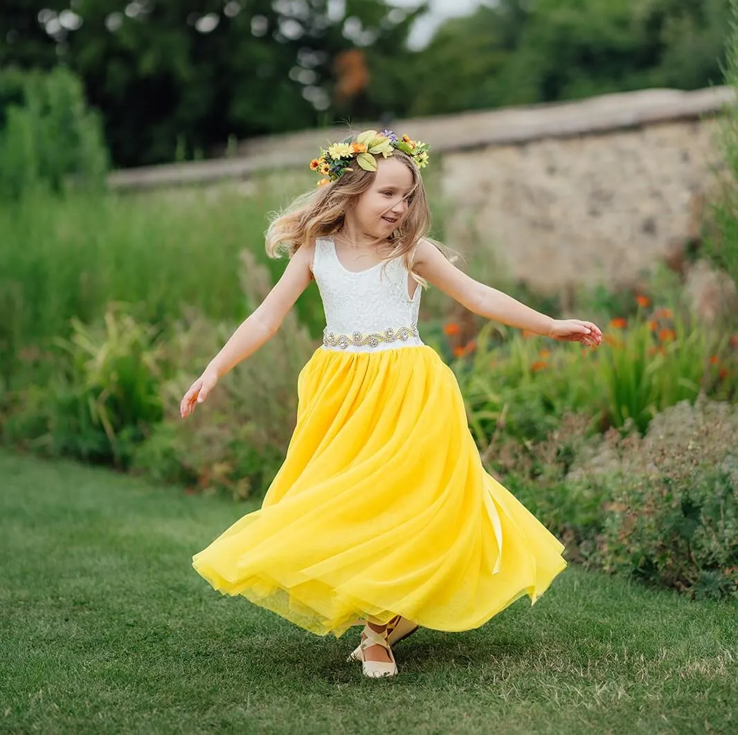 Bohemian Classic Dress - Daffodil Yellow