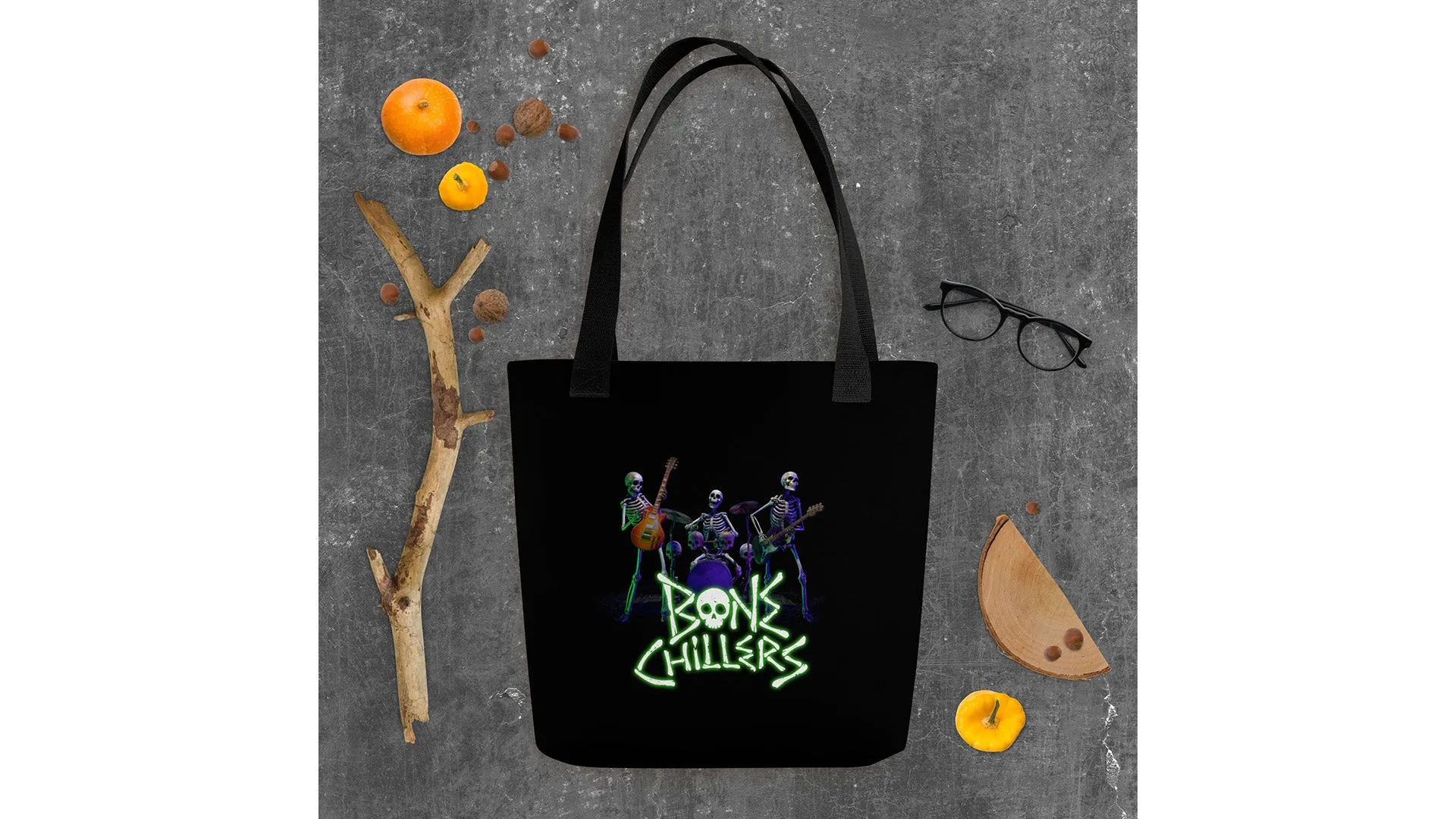 Bone Chillers 2 "Shock N Roll" Tote Bag