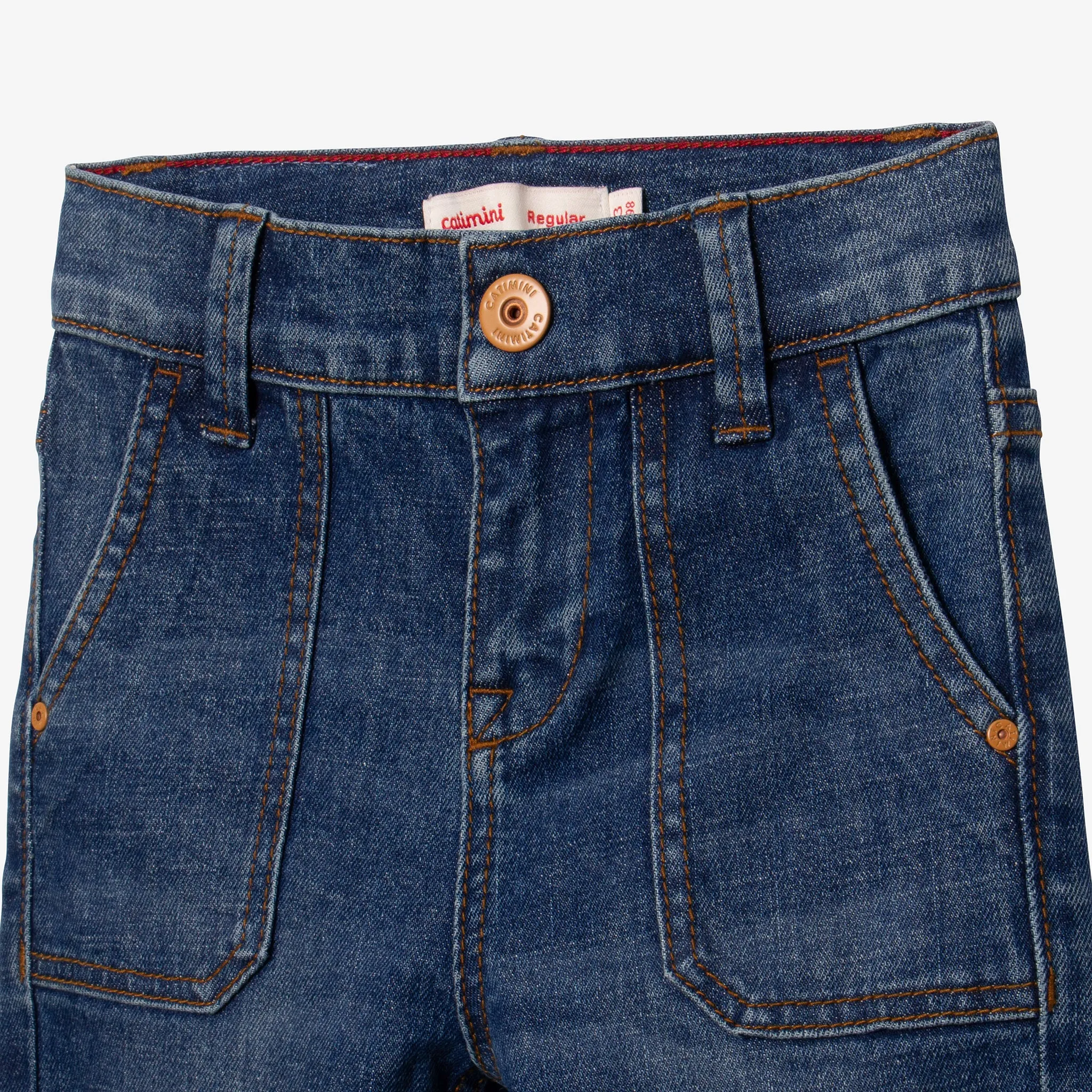 Boys' regular fit blue jeans