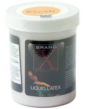 Brand X Liquid Latex - 8 oz Flesh