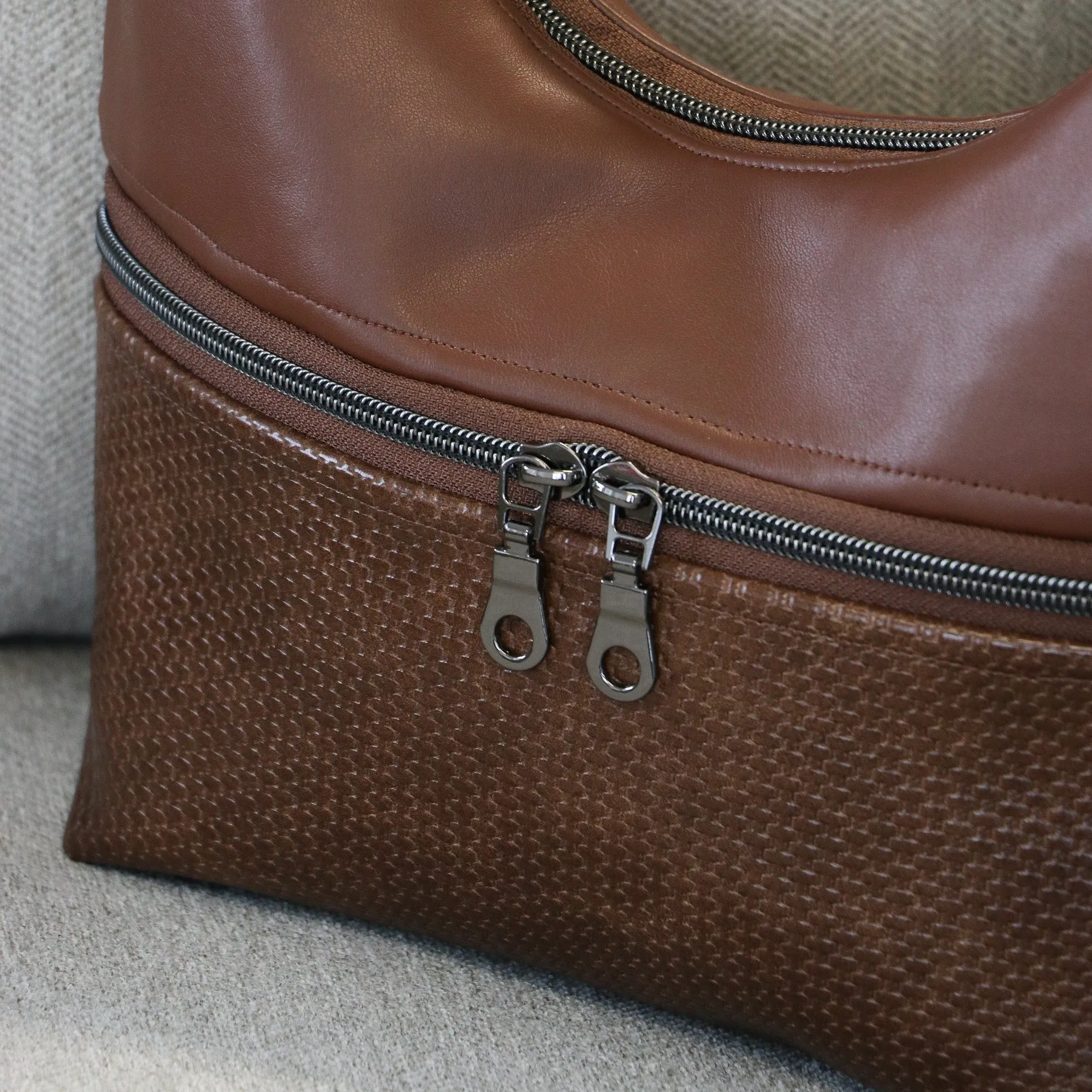 Brown Lite Faux Leather