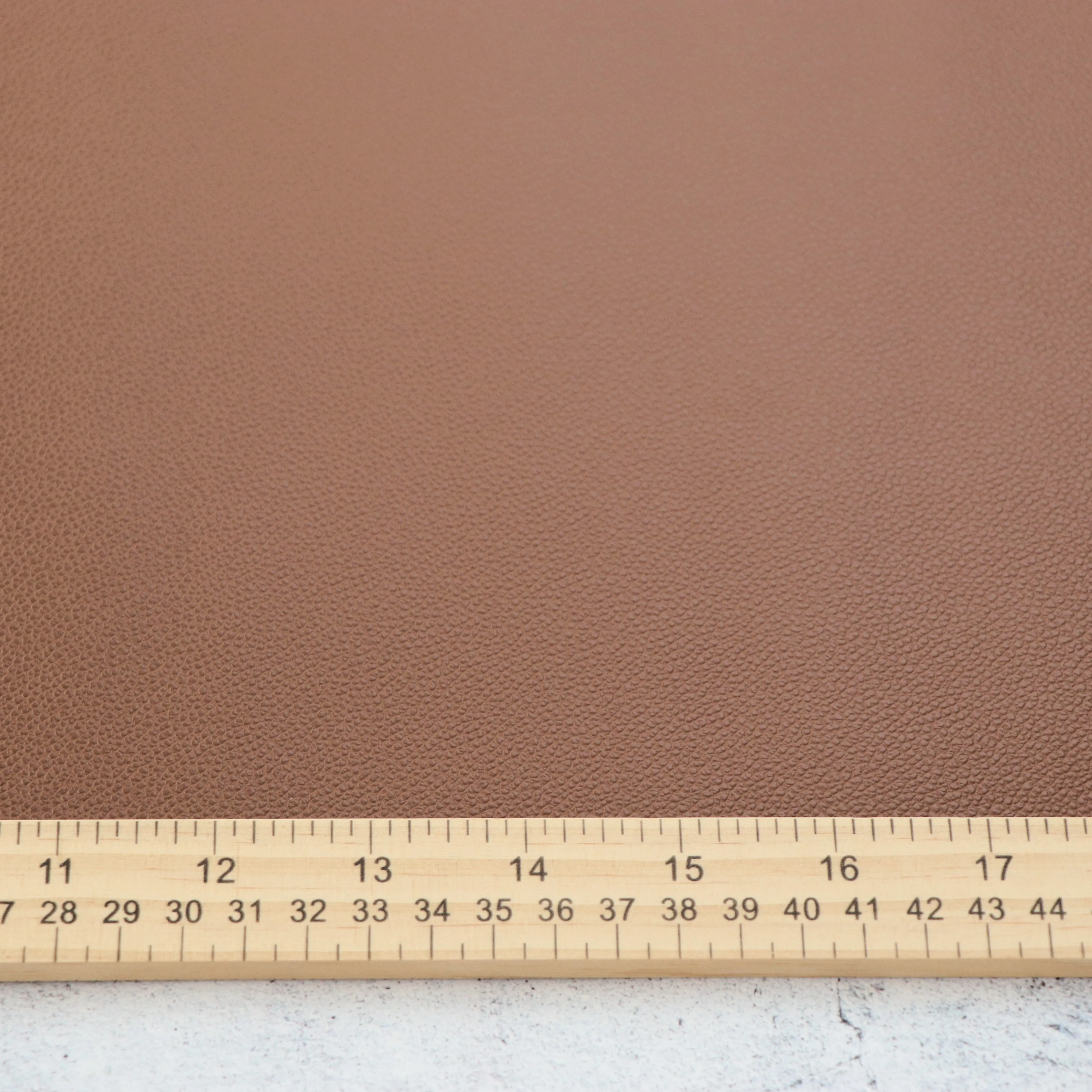 Brown Pebble Faux Leather