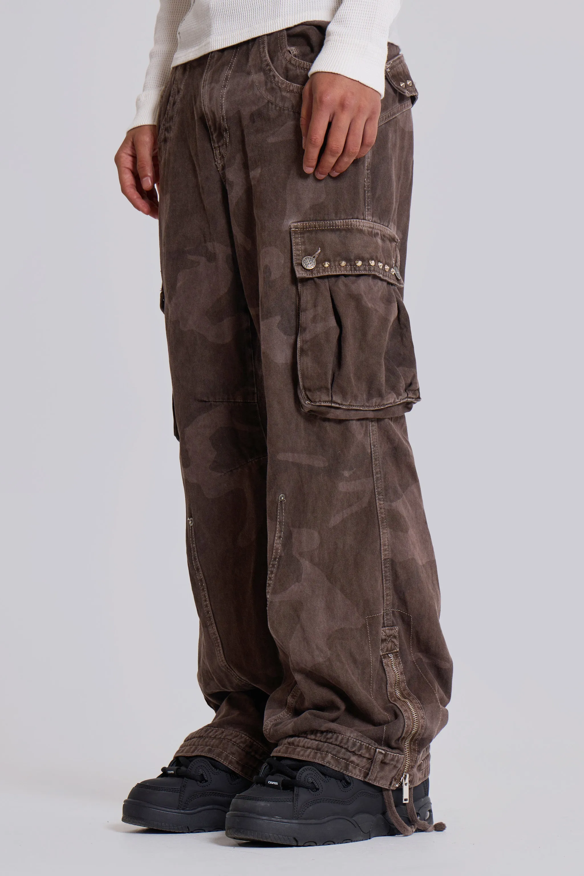 Brown Trooper Cargo Pants