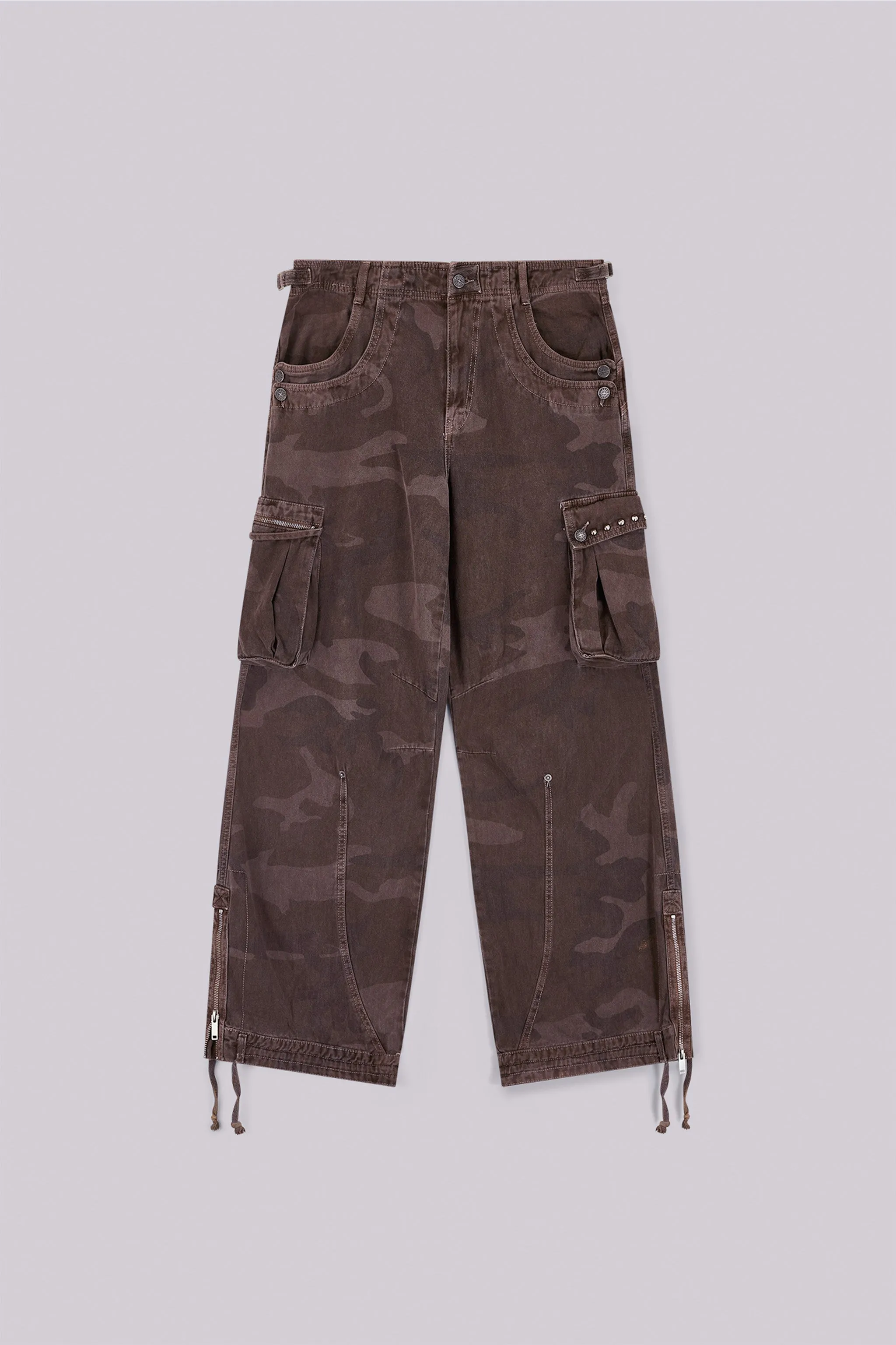 Brown Trooper Cargo Pants