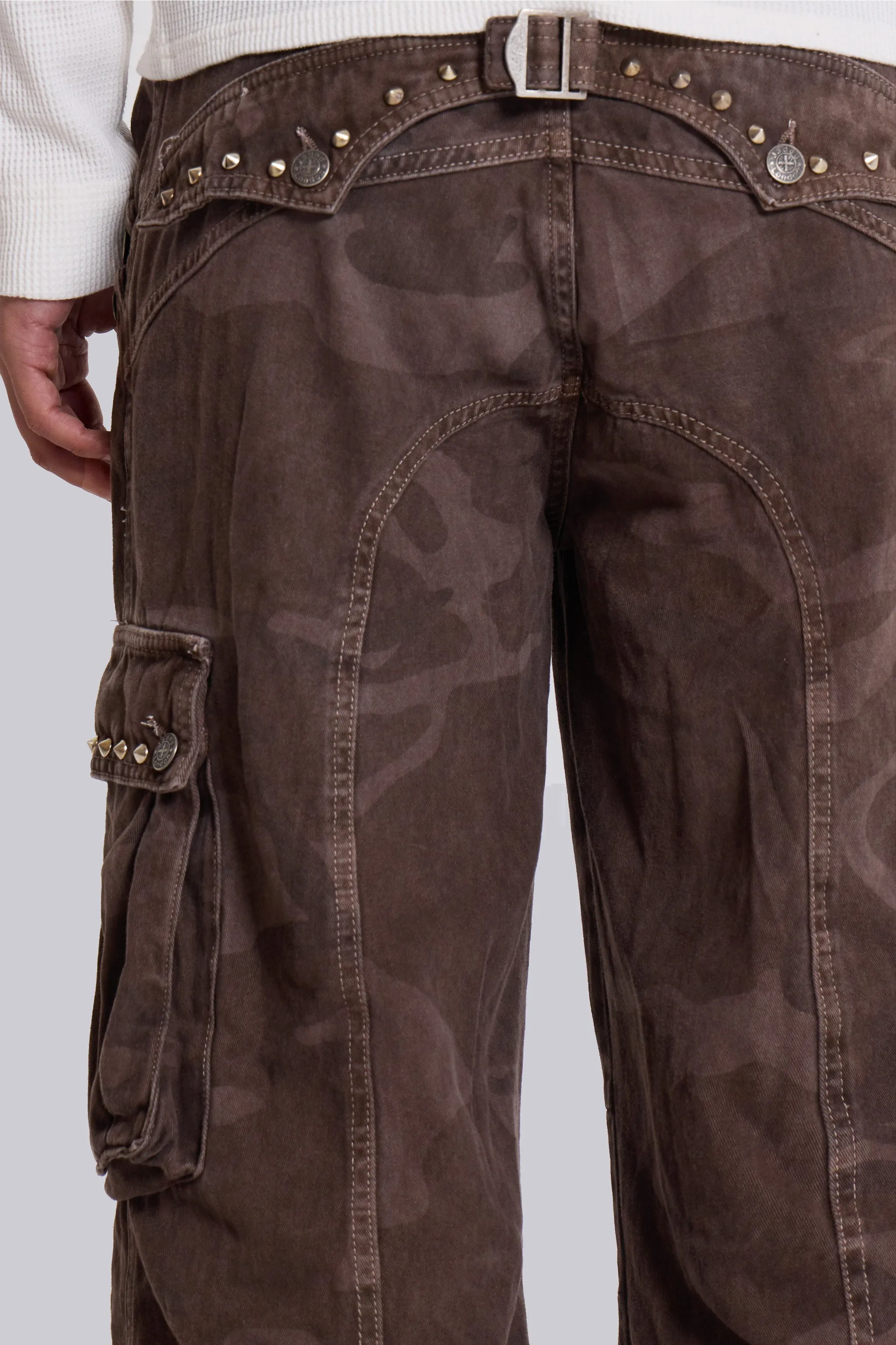 Brown Trooper Cargo Pants