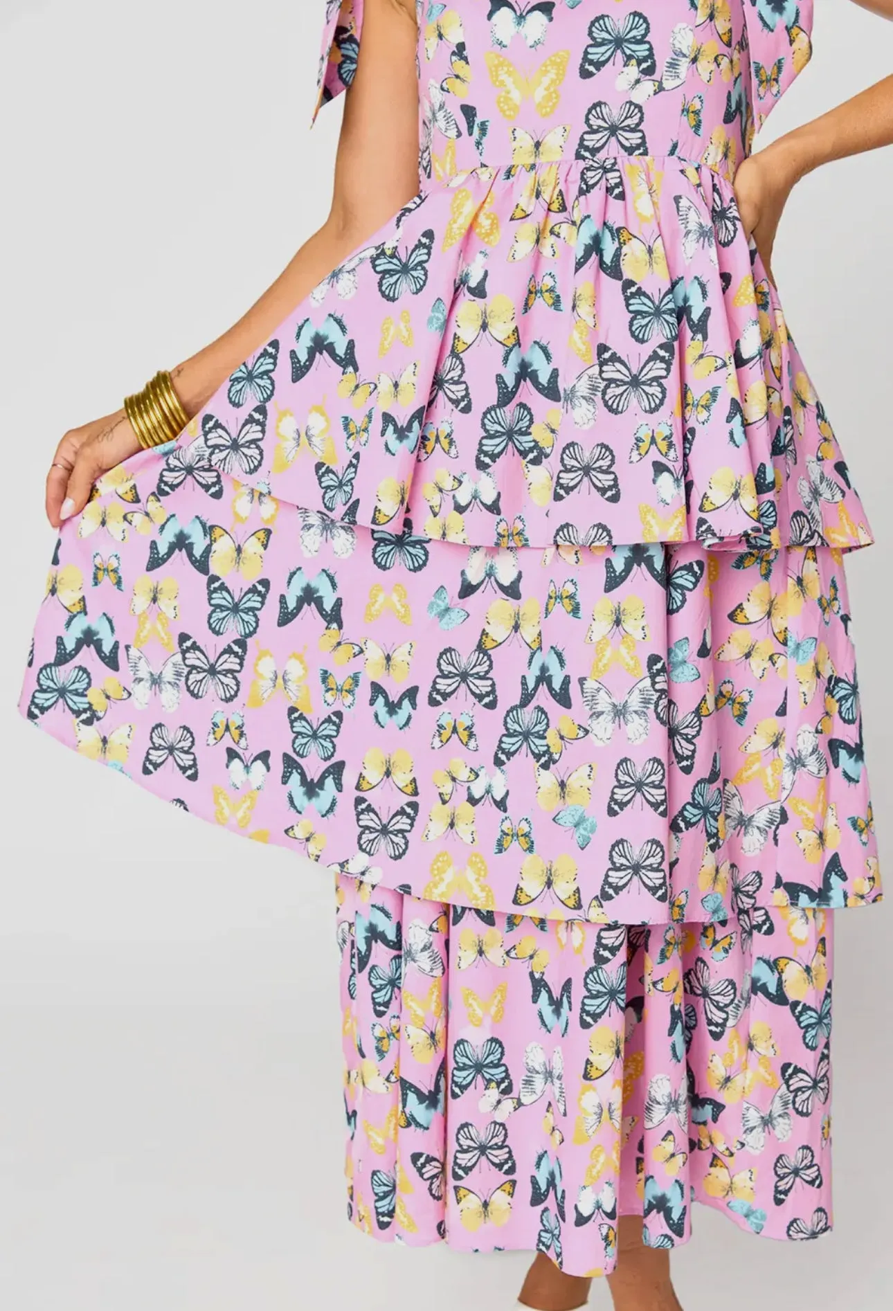 Buddy Love: Drew Feeling Butterflies Midi Maxi Dress