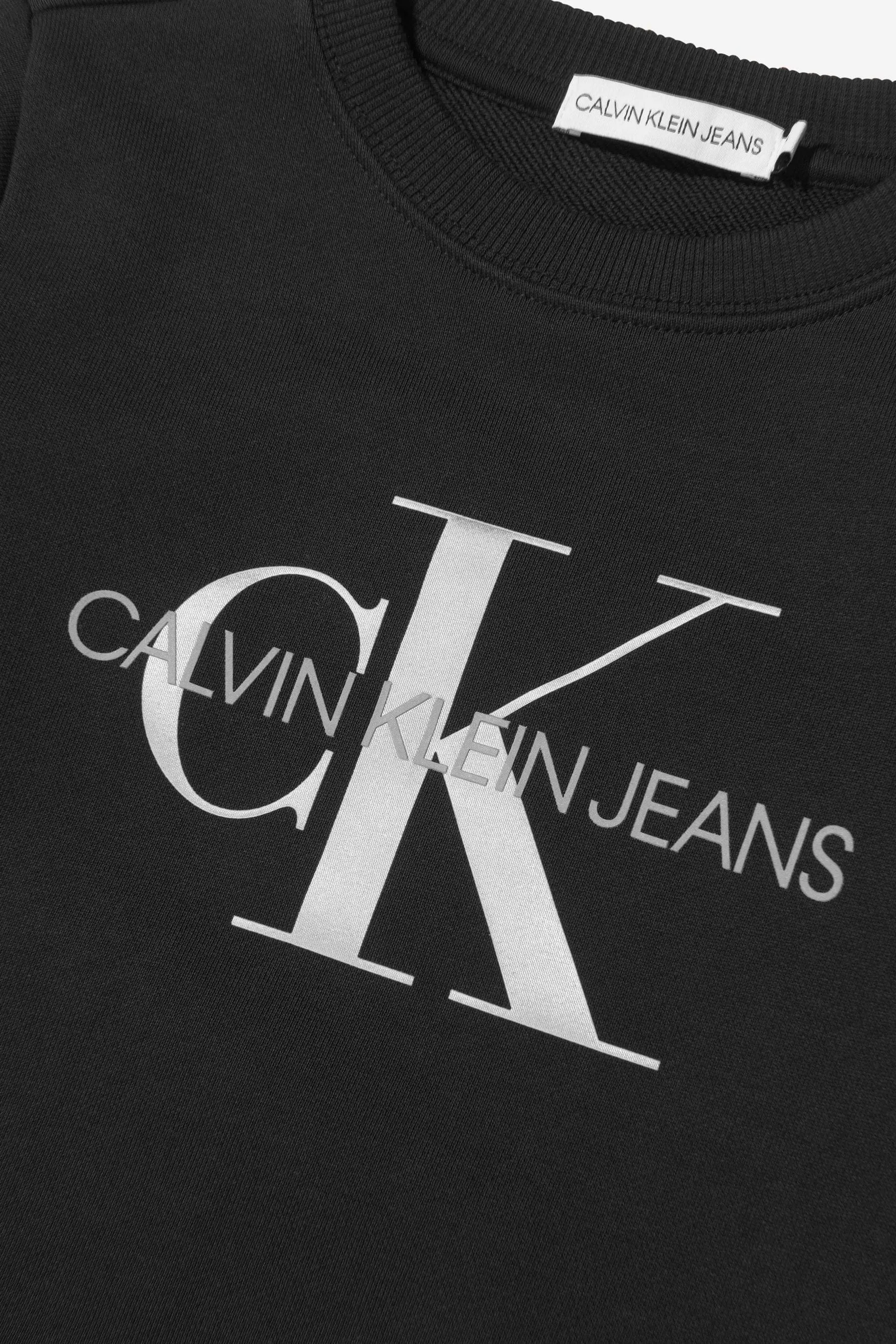 Calvin Klein Unisex Cotton Monogram Logo Sweatshirt