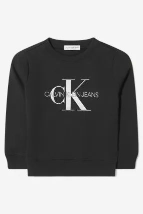 Calvin Klein Unisex Cotton Monogram Logo Sweatshirt