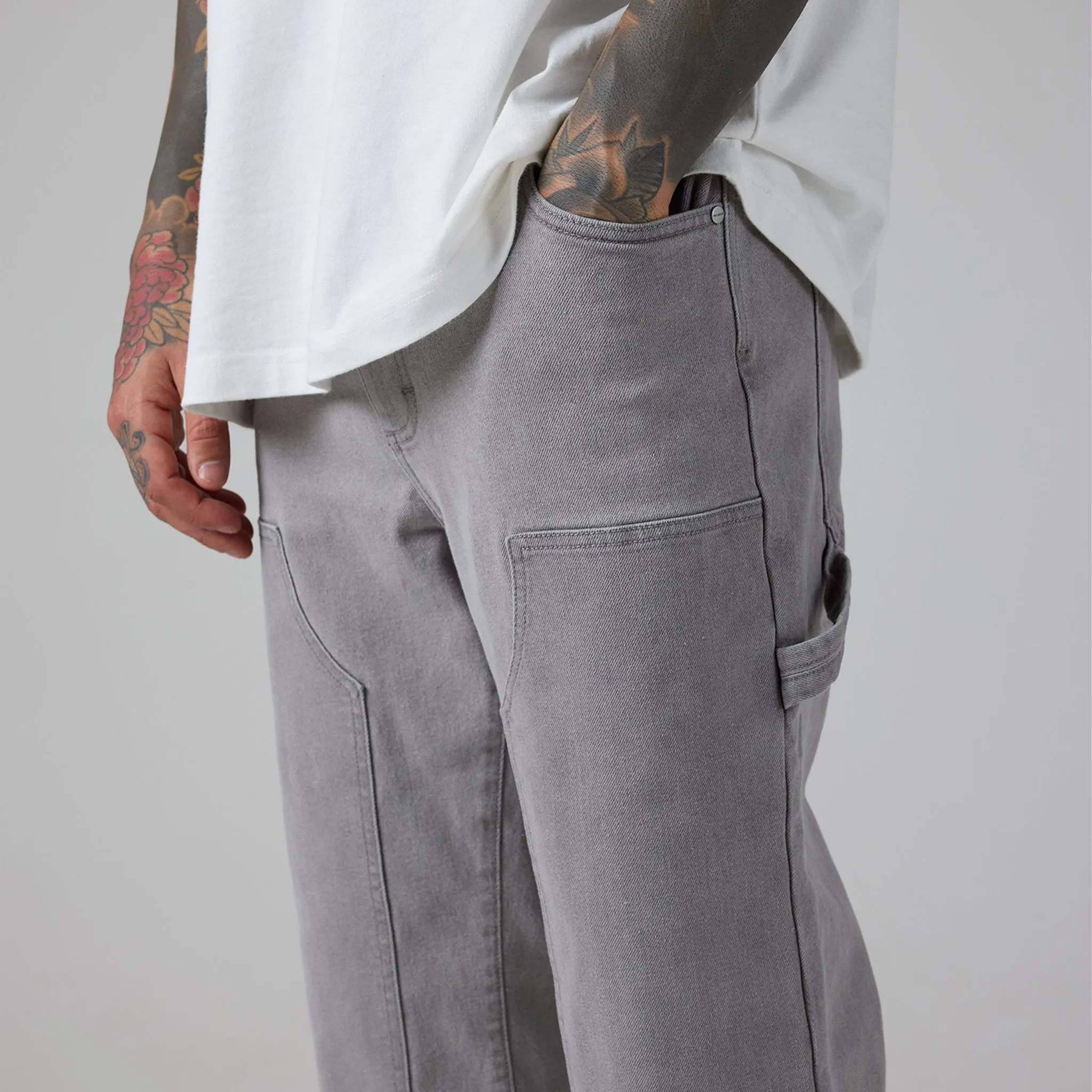 Carpenter Jean | Washed Grey