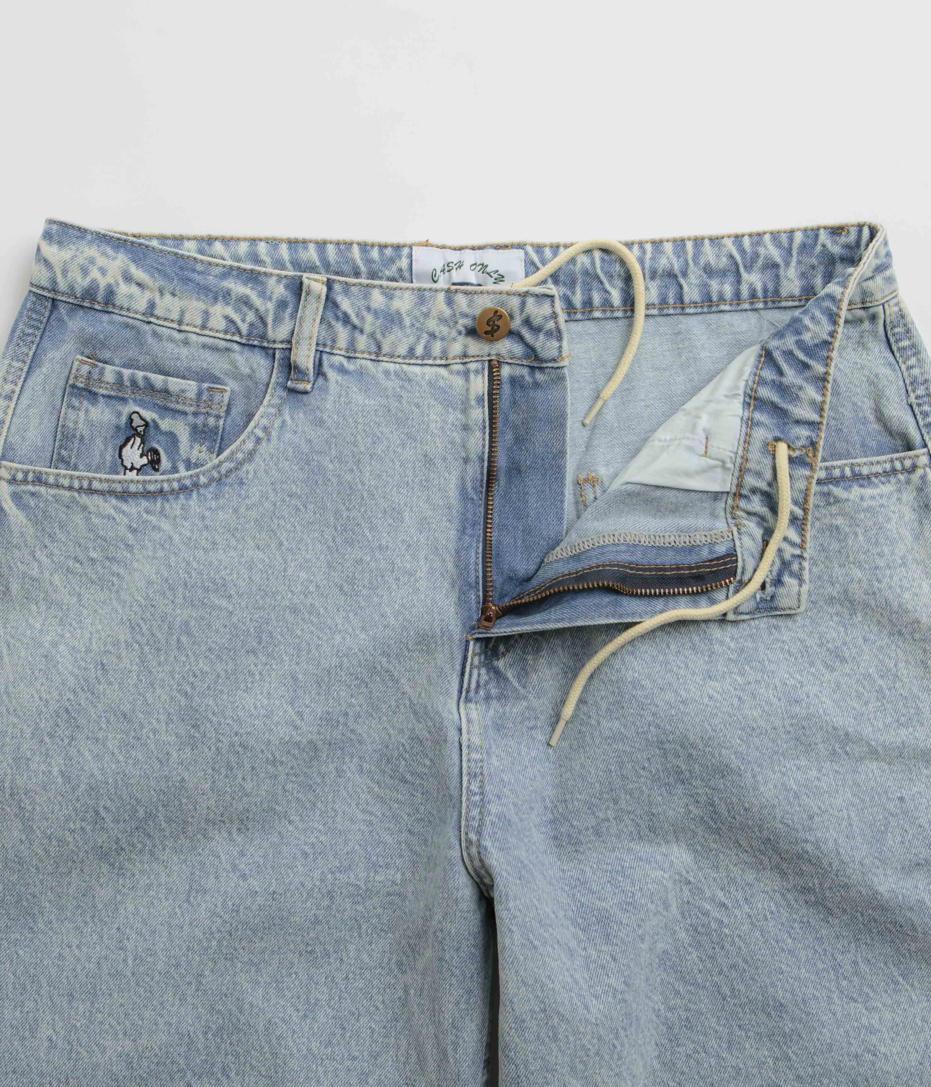 Cash Only Aleka Jeans - Light Indigo