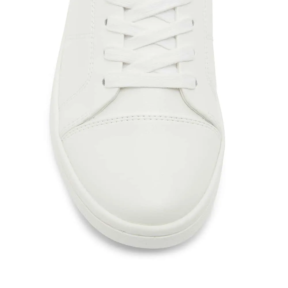 Casper Sneaker in White Leather