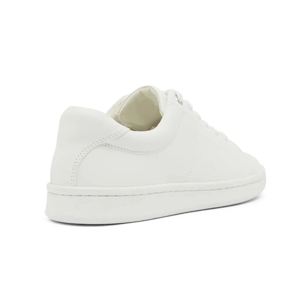 Casper Sneaker in White Leather