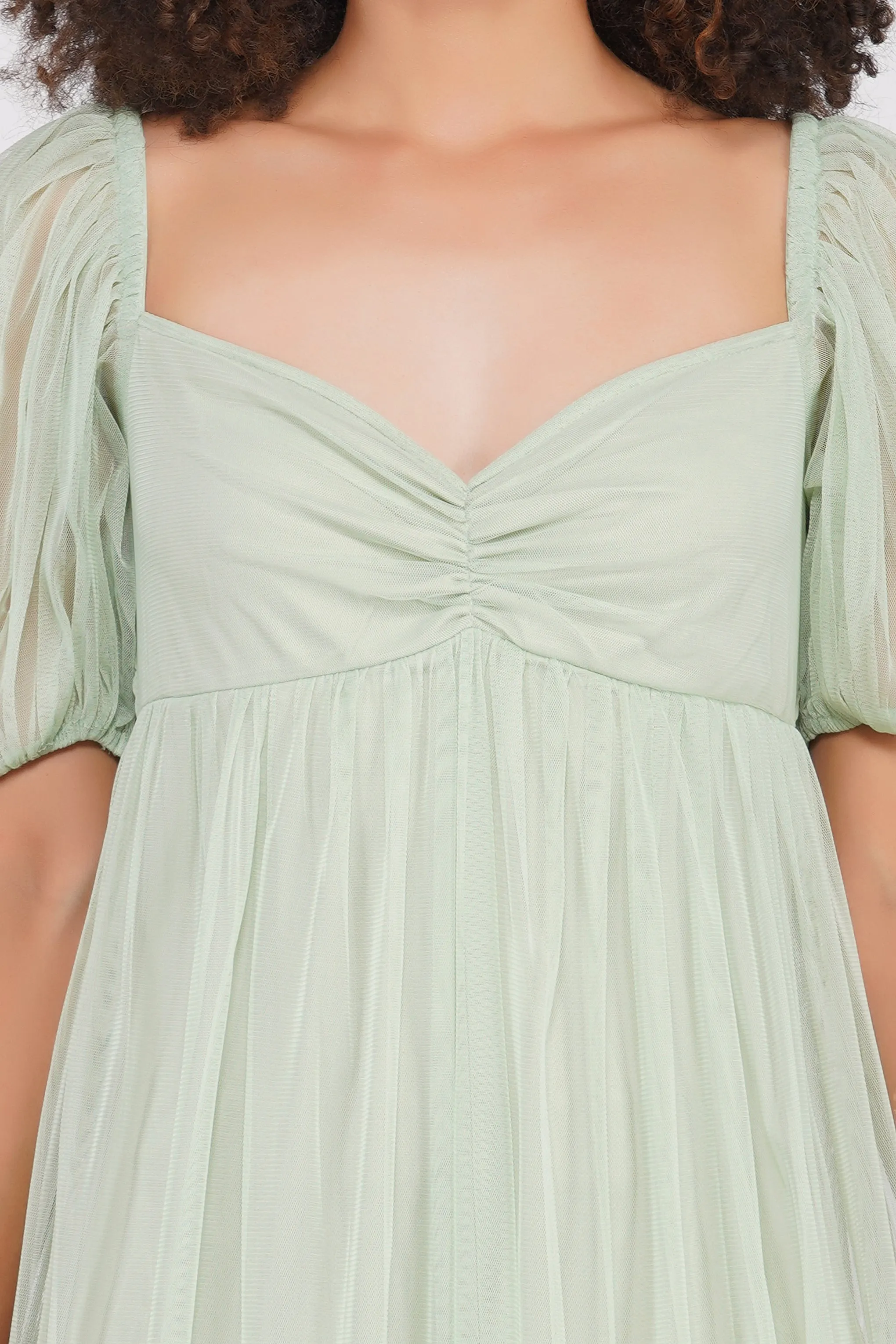 Charlotte Maxi in Sage Green