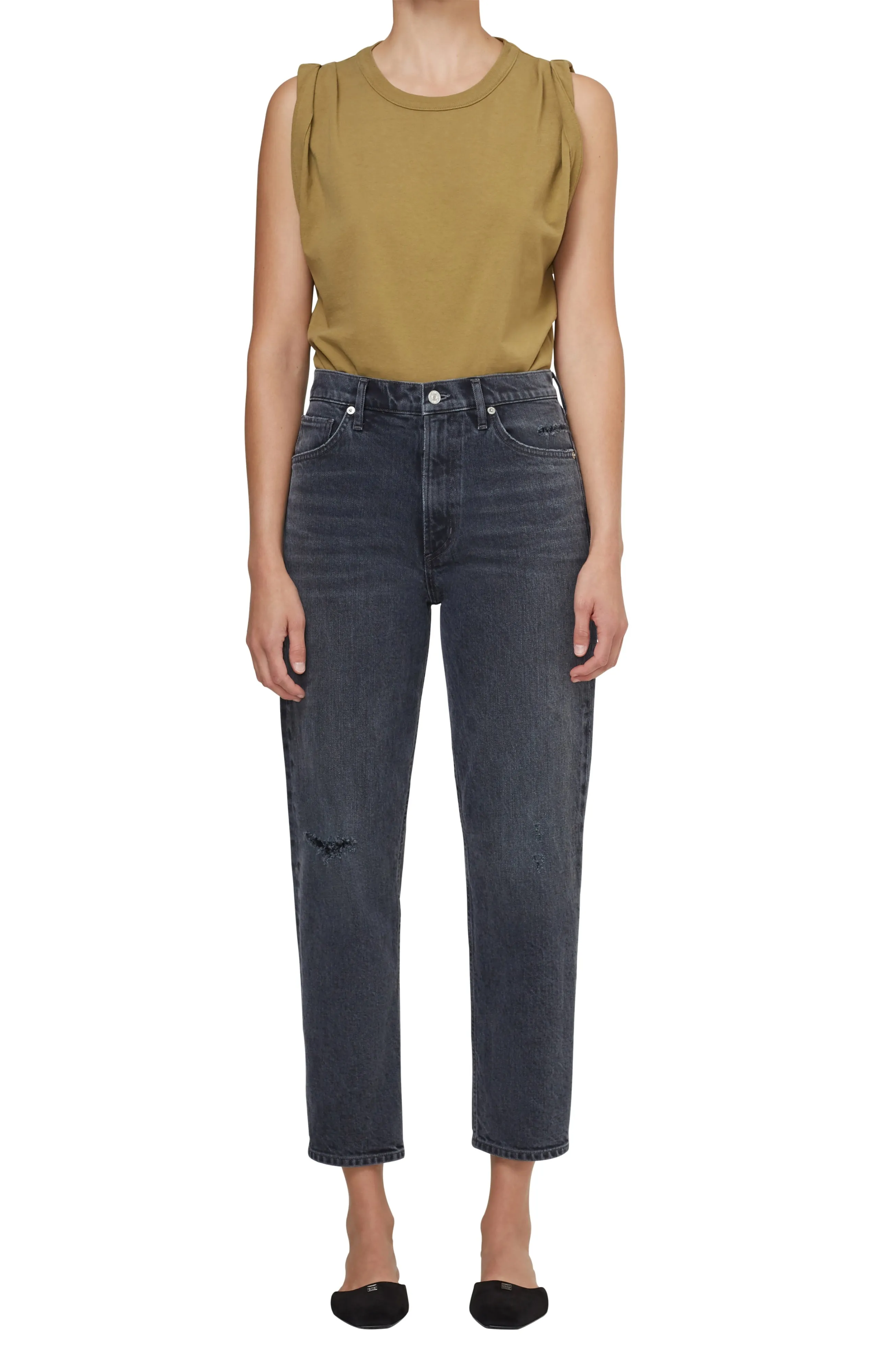 Citizens of Humanity - Marlee Relaxed Straight Leg Jeans in The Cliffs