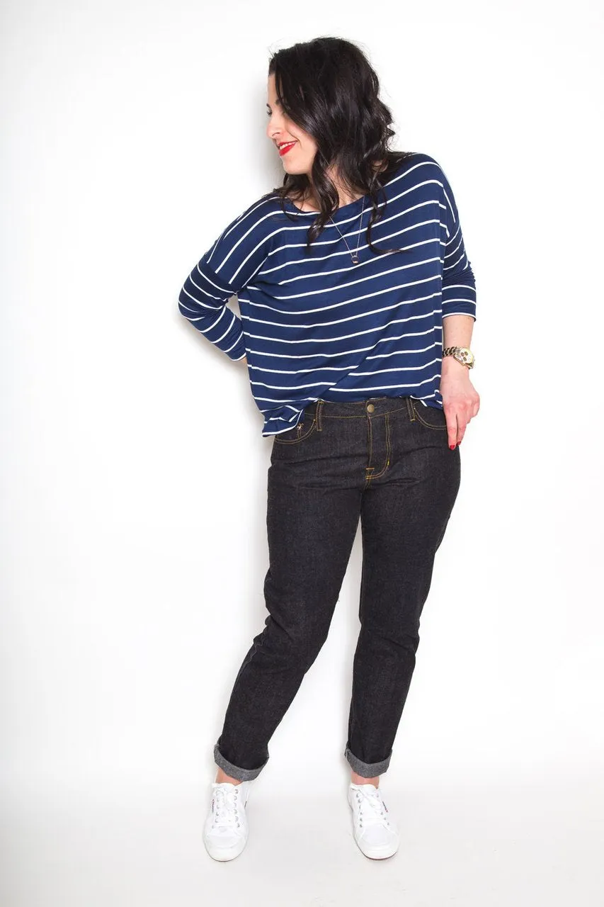 Closet Core - Morgan Boyfriend Jeans Sewing Pattern