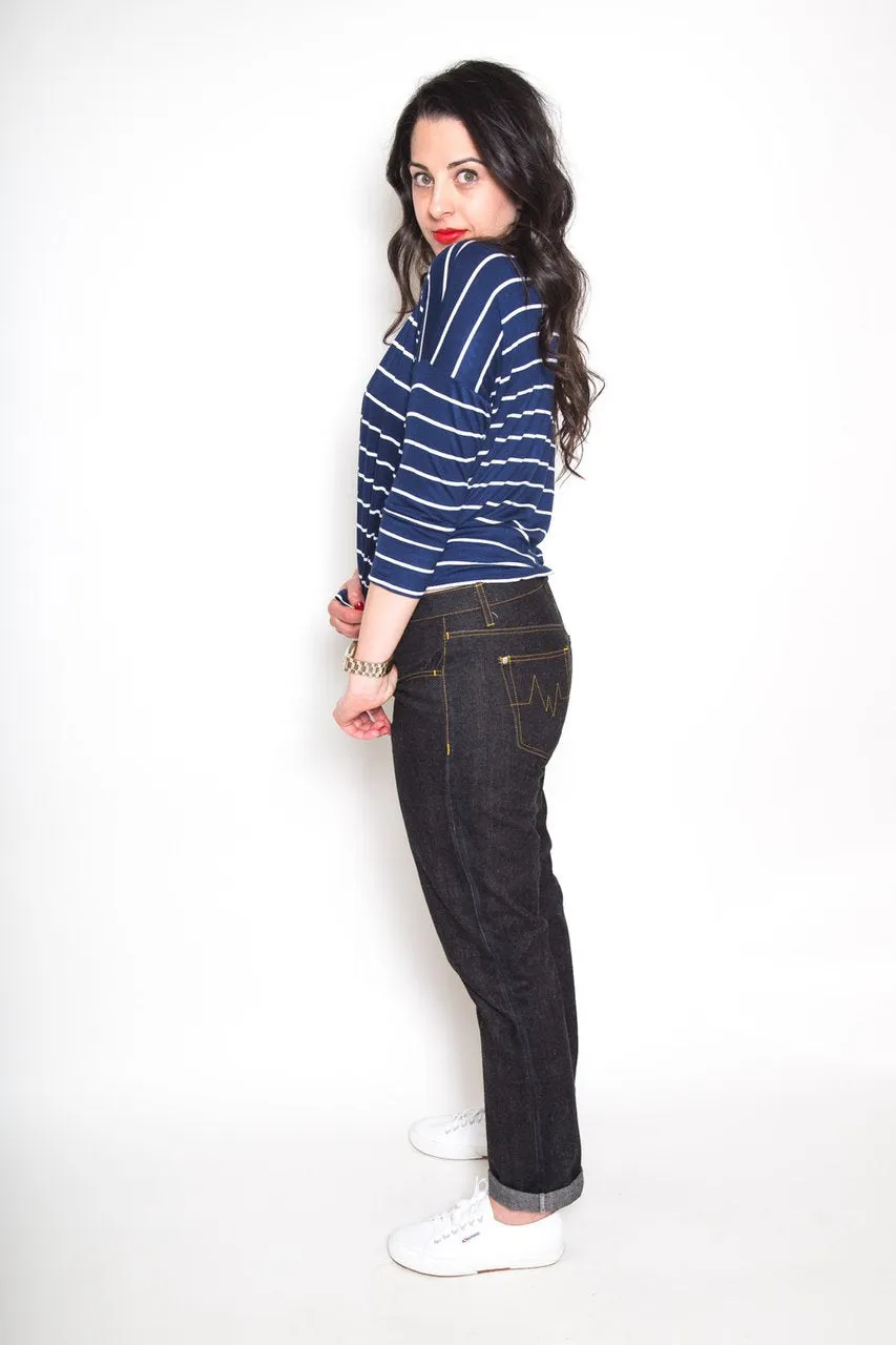 Closet Core - Morgan Boyfriend Jeans Sewing Pattern