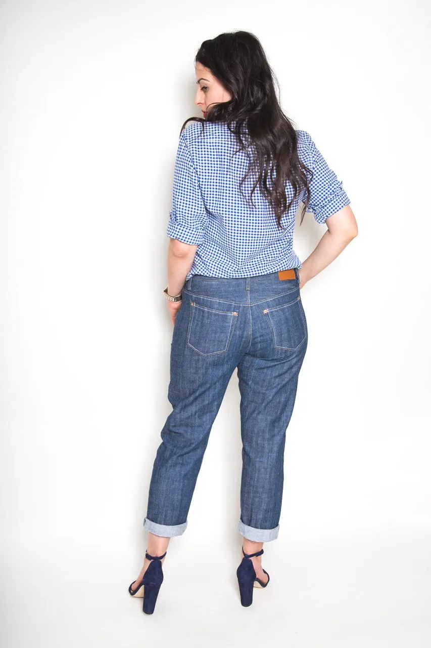 Closet Core - Morgan Boyfriend Jeans Sewing Pattern