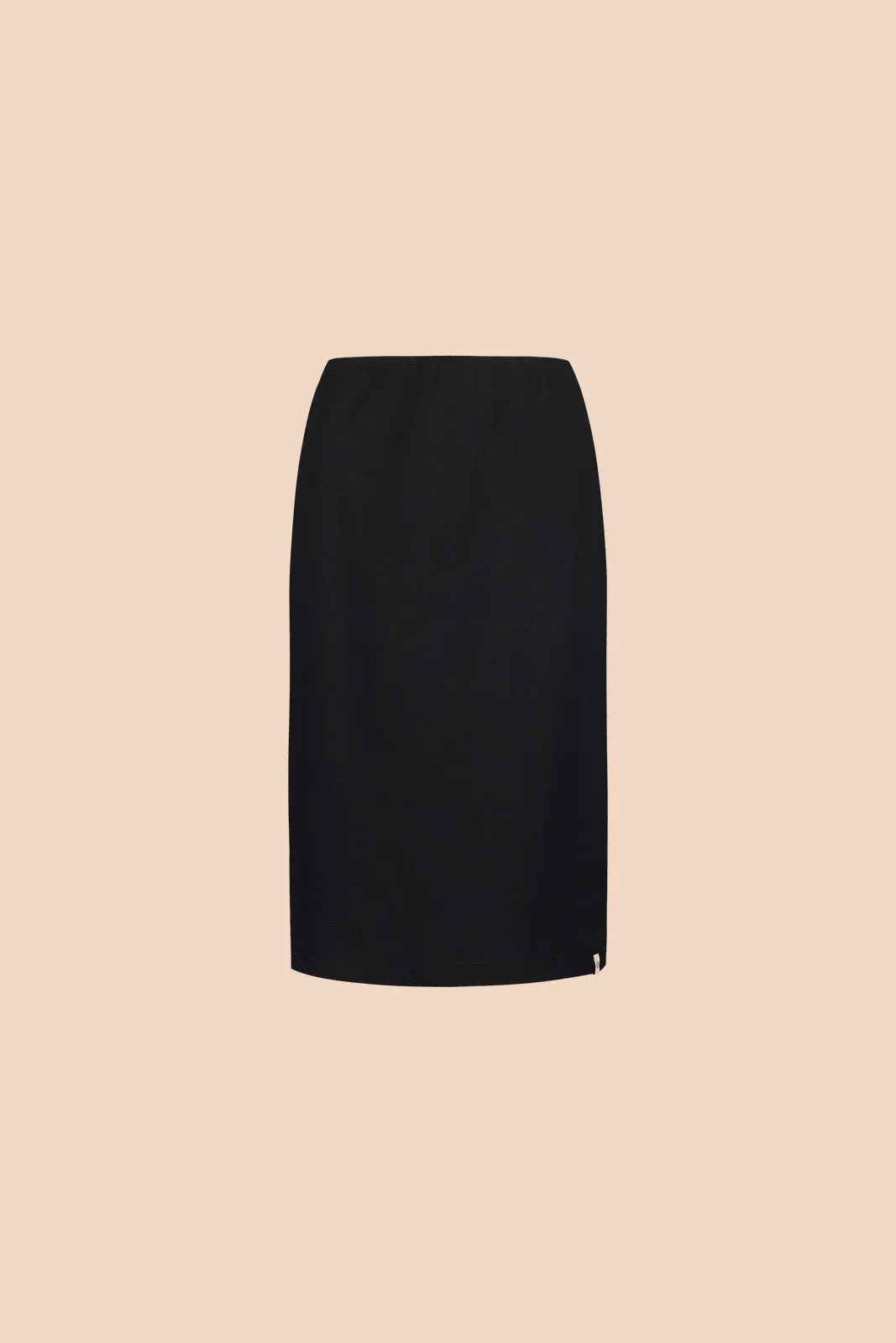 Comfy Pencil Skirt, Black