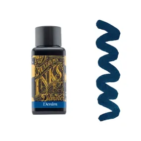 Denim Diamine Fountain Pen Ink 30ml