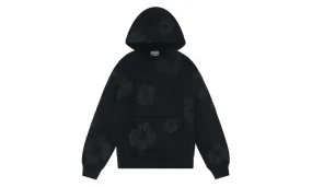 Denim Tears Cotton Wreath Hoodie Black Monochrome