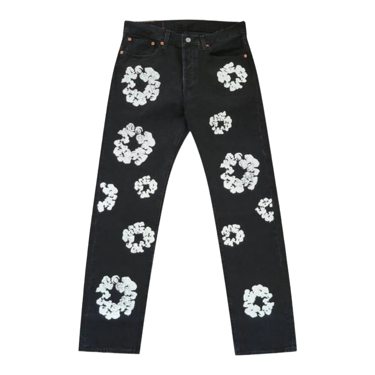 Denim Tears x Levi's Cotton Wreath Jeans Black