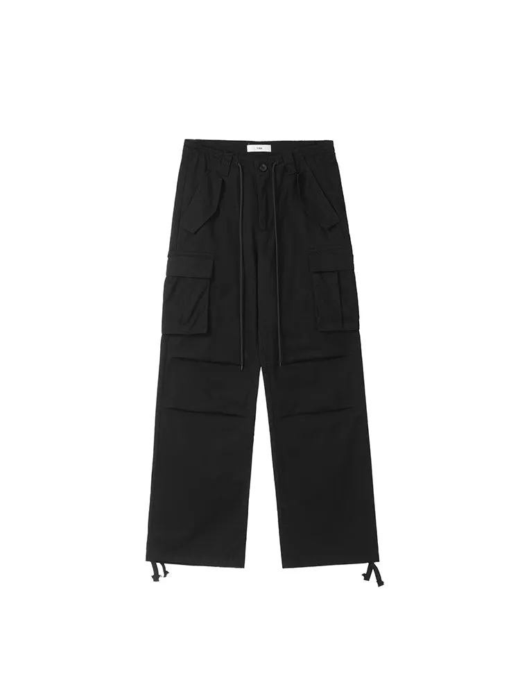 Drawstring Cargo Pants